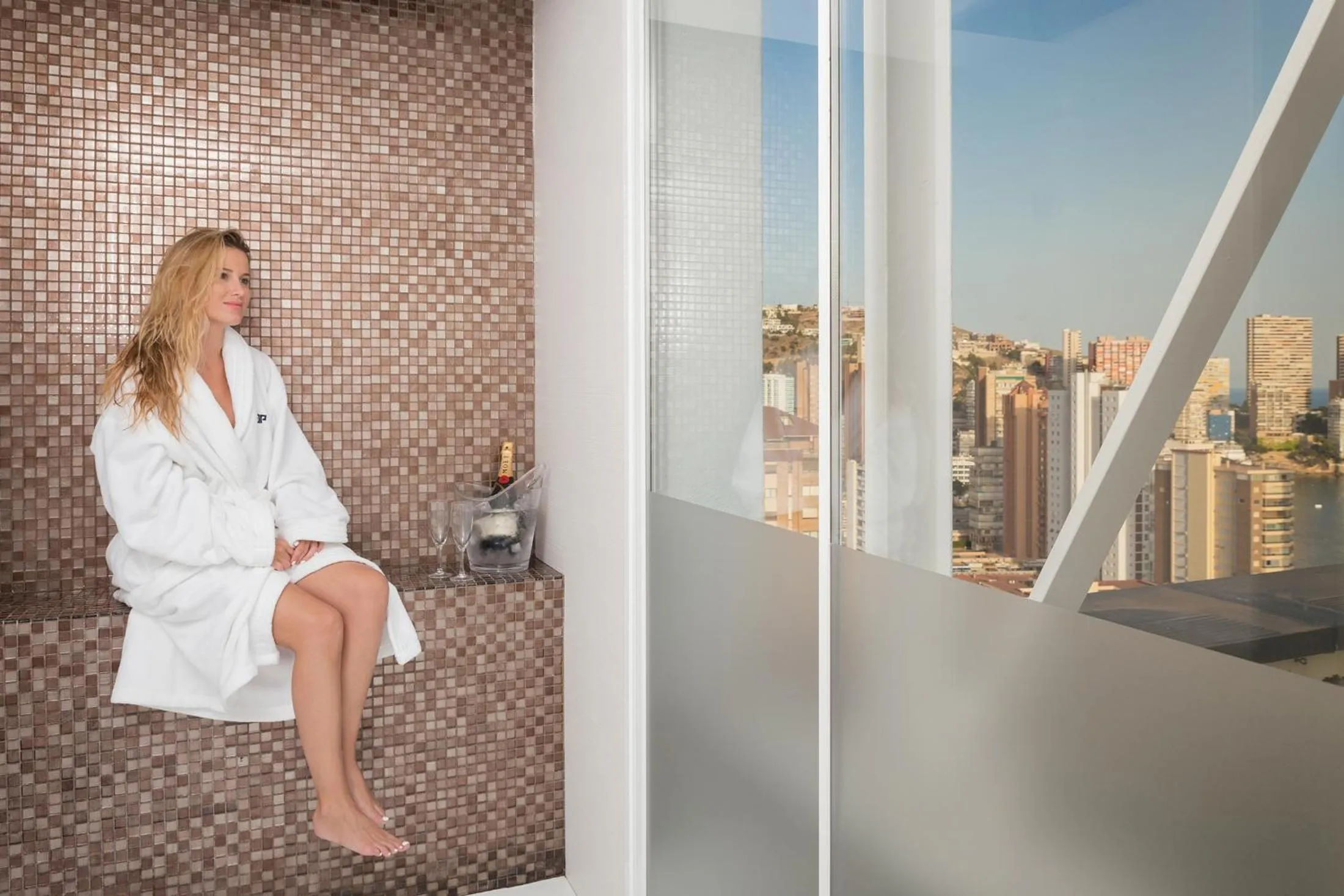 Bathroom in Hotel Don Pancho - Designed for Adults