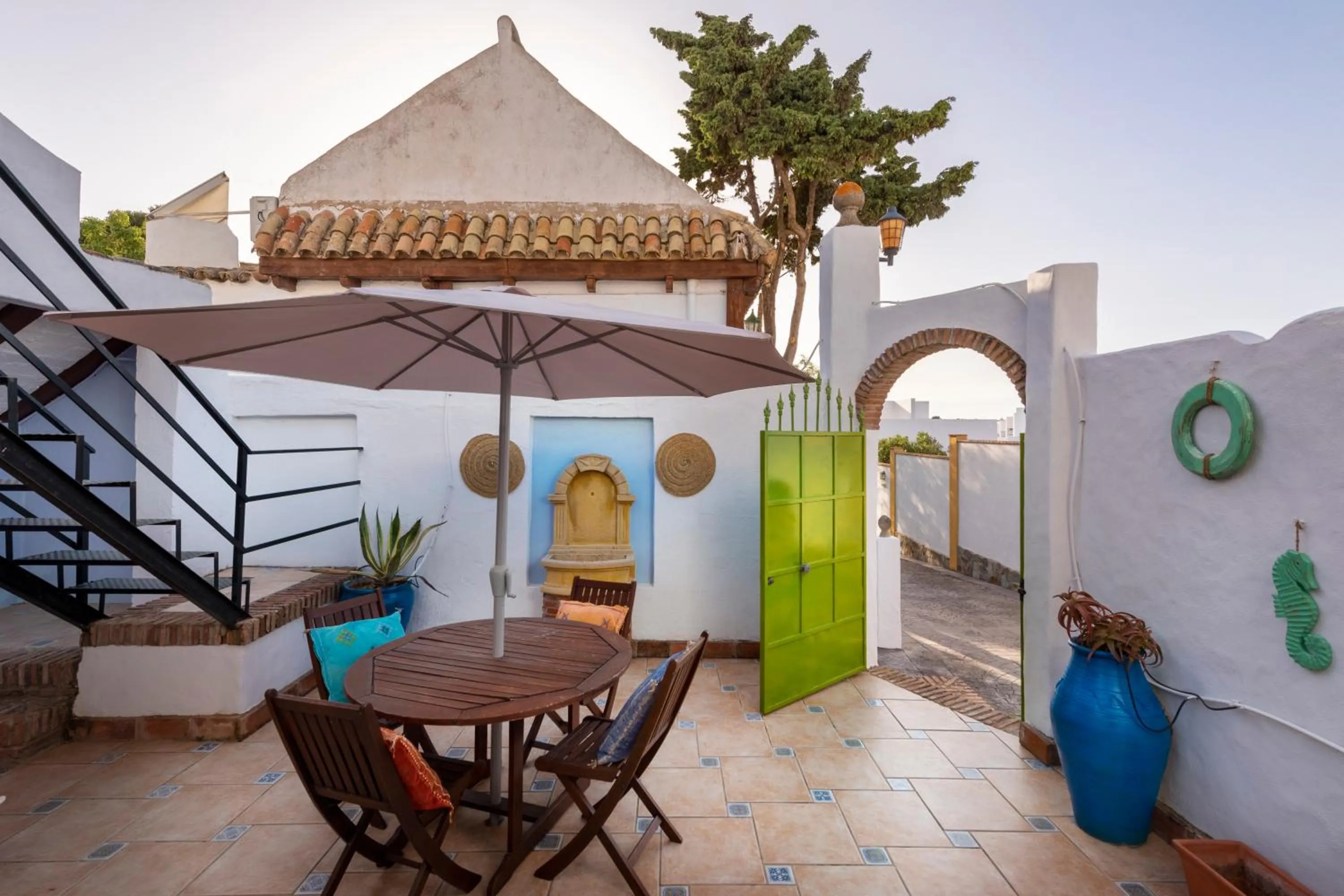 Balcony/Terrace in Suites Cortijo Fontanilla