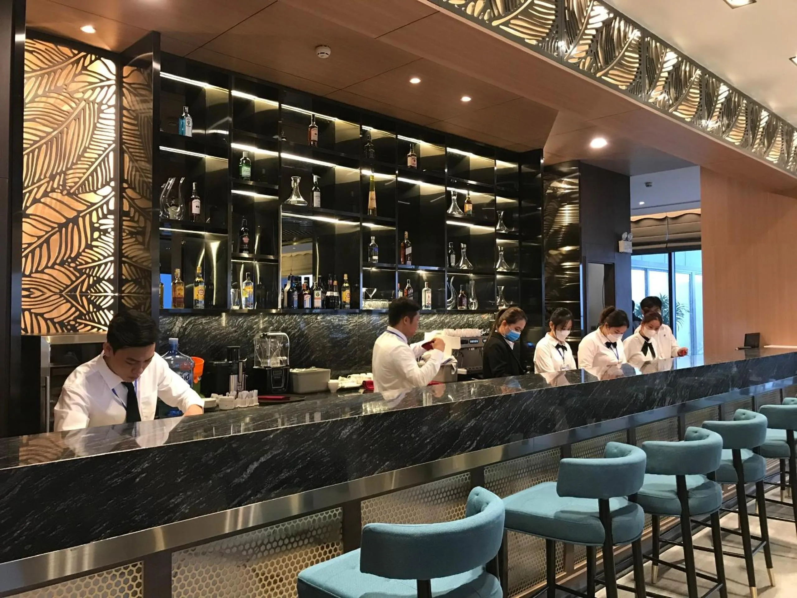 Lounge or bar in Grand K Hotel Suites Hanoi