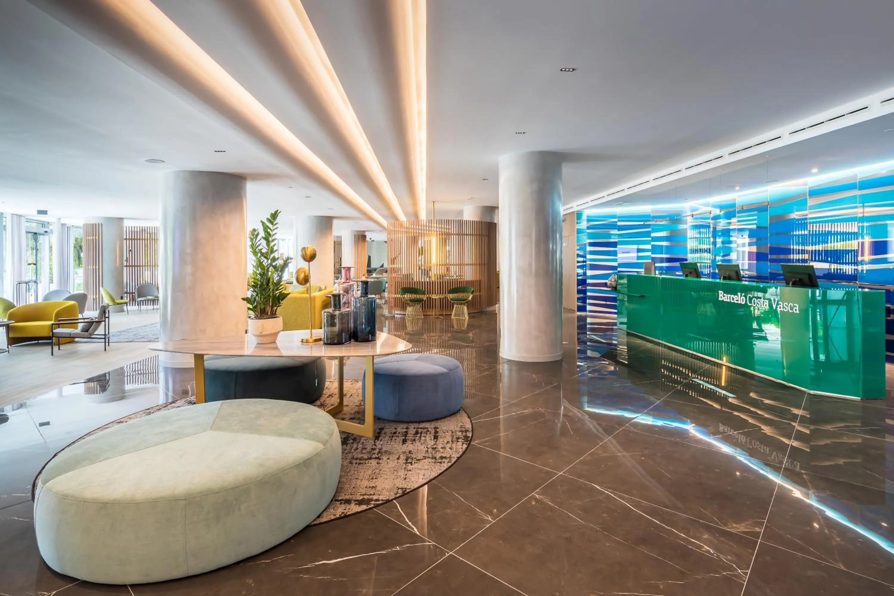 Lobby or reception in Barceló Costa Vasca