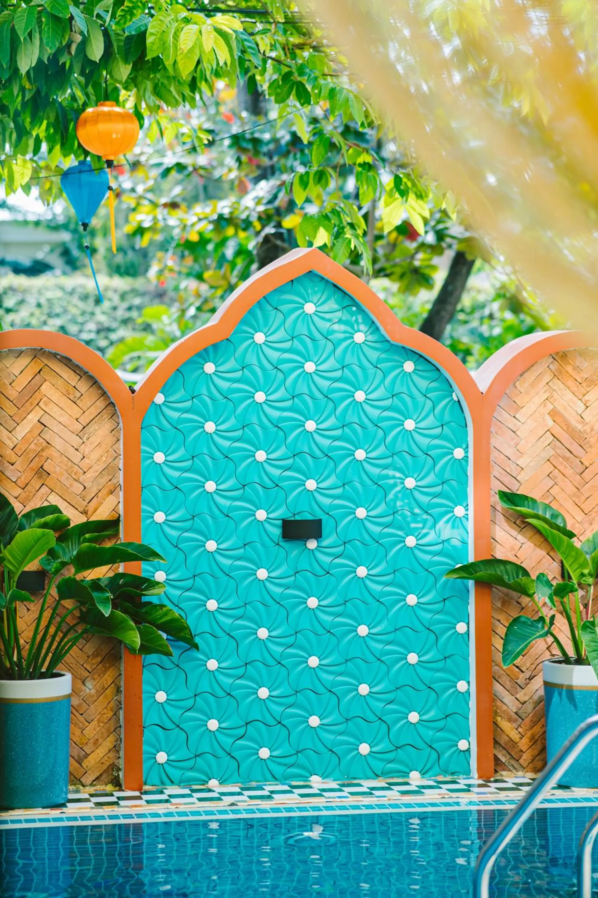 Swimming pool in De'Colore Villa Hoi An