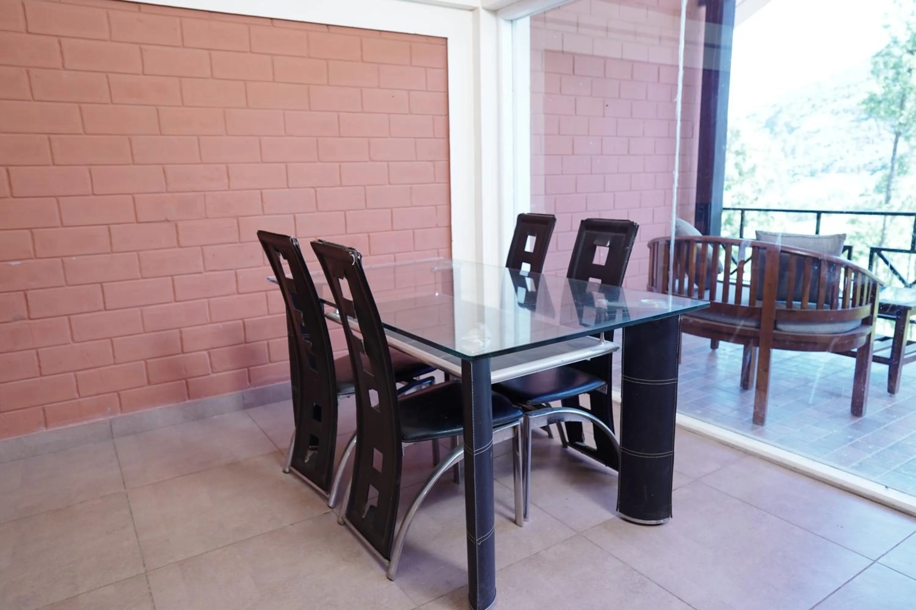 Dining area in Tea Leaf Stays by Brown Tree Resorts
