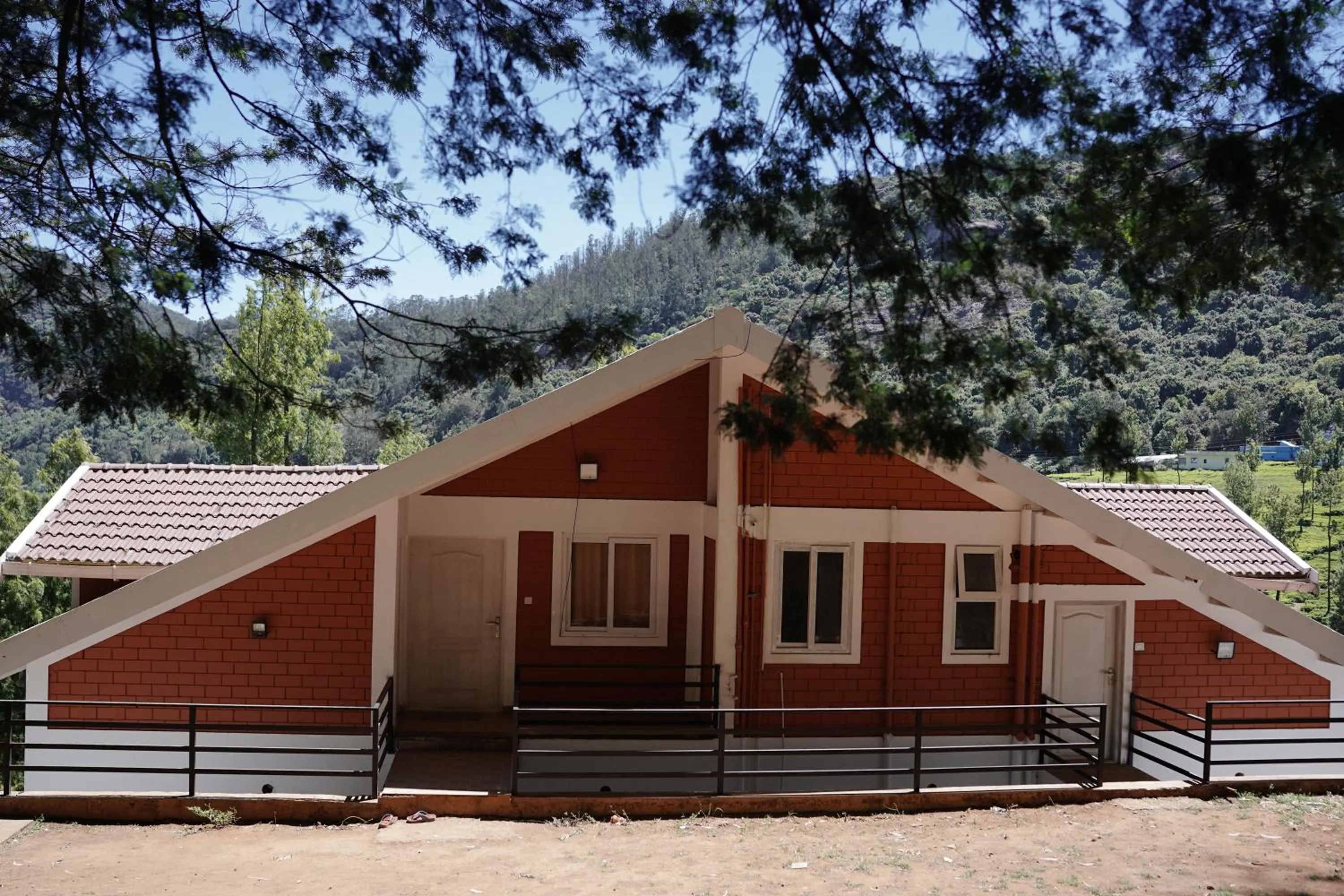 Property building in Tea Leaf Stays by Brown Tree Resorts