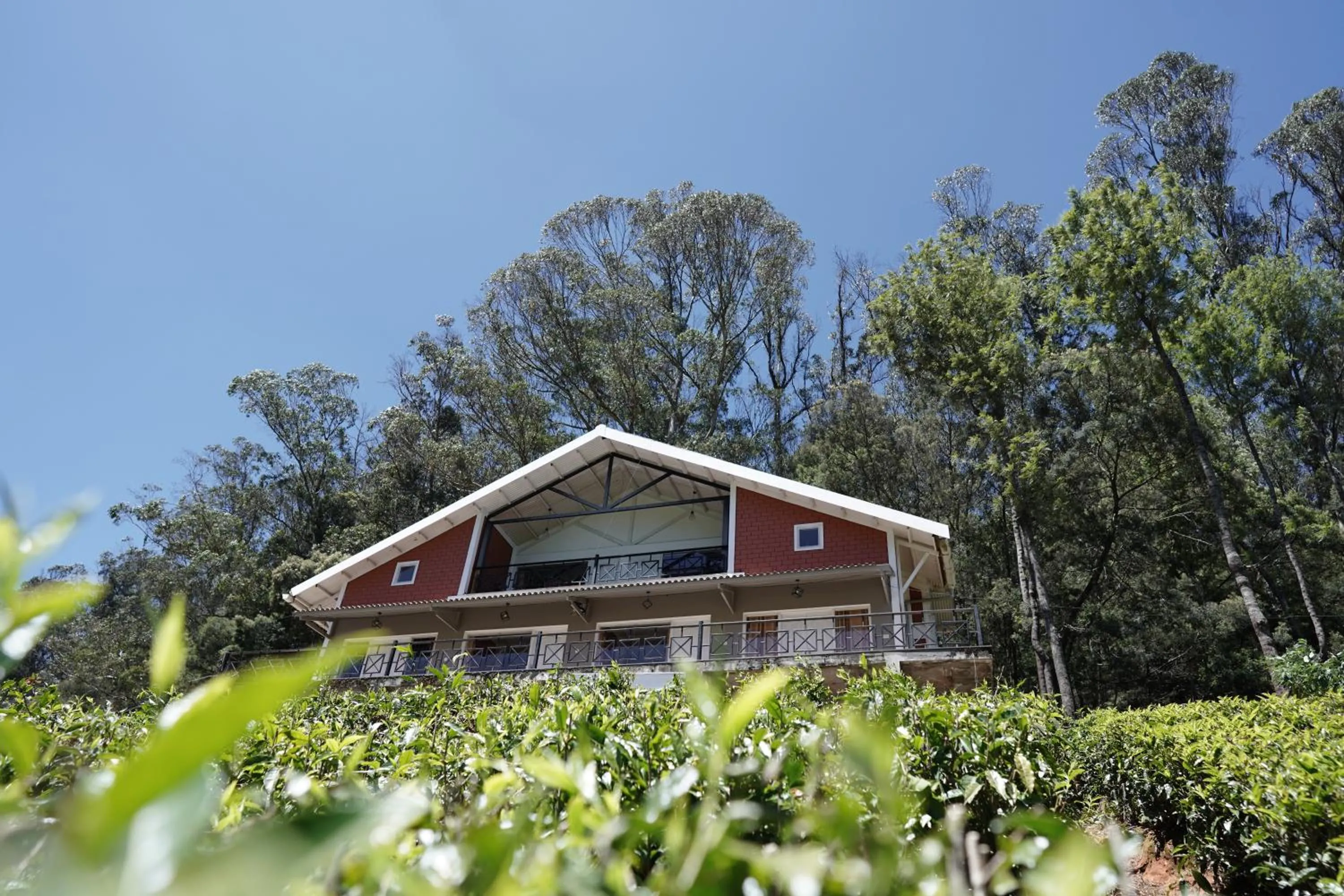 Property building in Tea Leaf Stays by Brown Tree Resorts