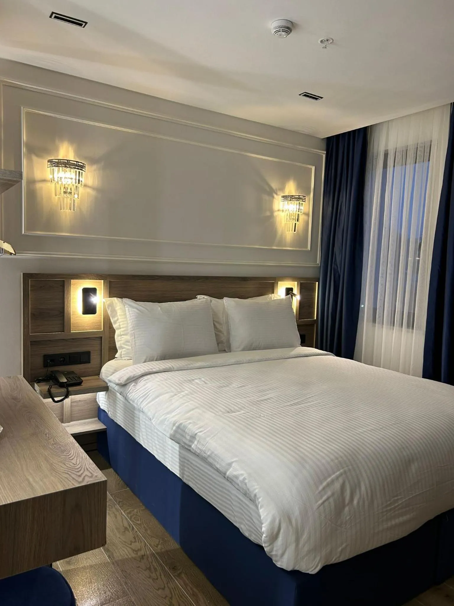 Bed in Prime Bosphorus Hotel