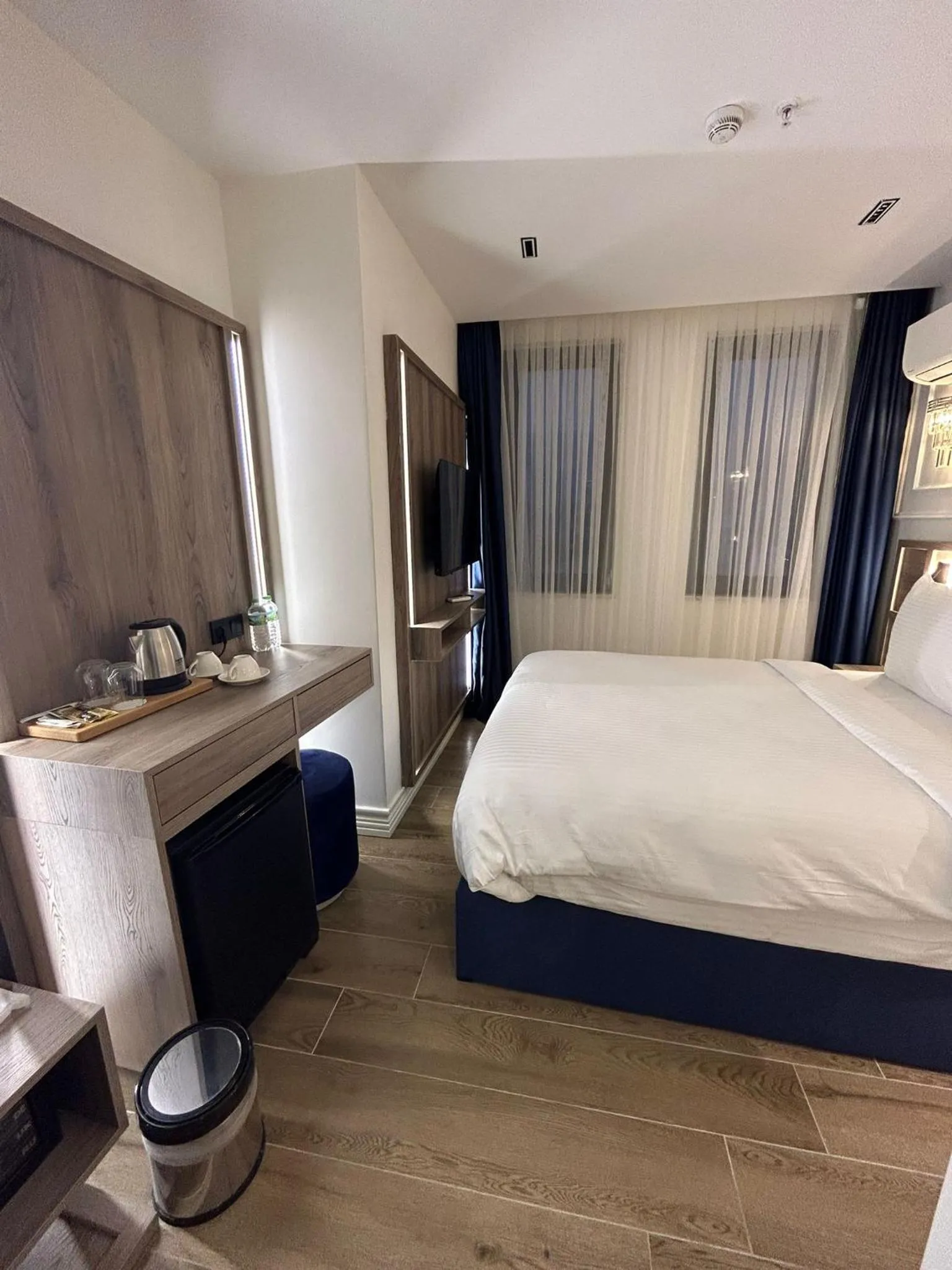 Bed in Prime Bosphorus Hotel