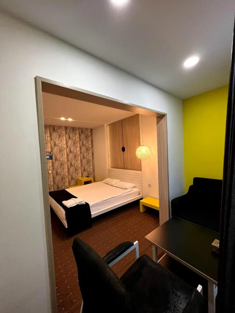 Bed in iO Boutique Hotel Bishkek