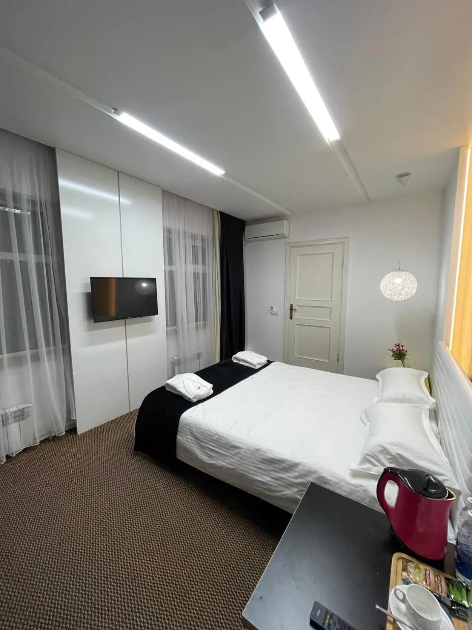 Bed in iO Boutique Hotel Bishkek