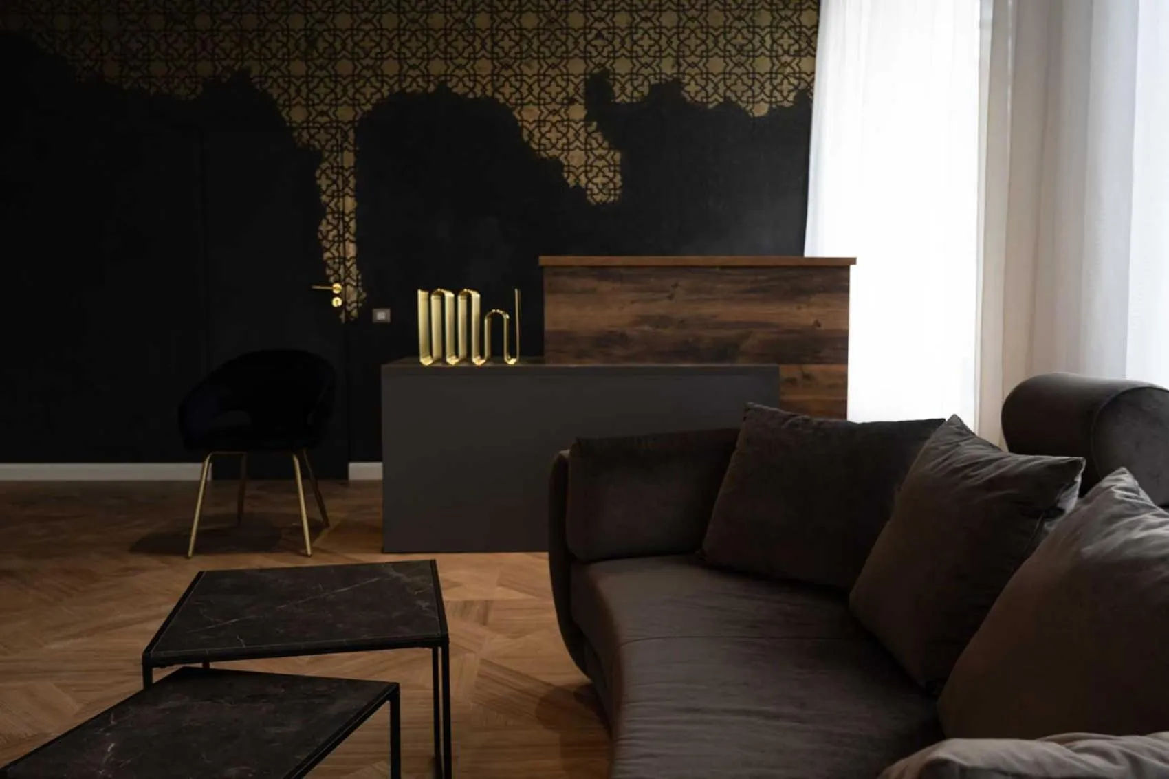 Lobby or reception in Hotel Cristal