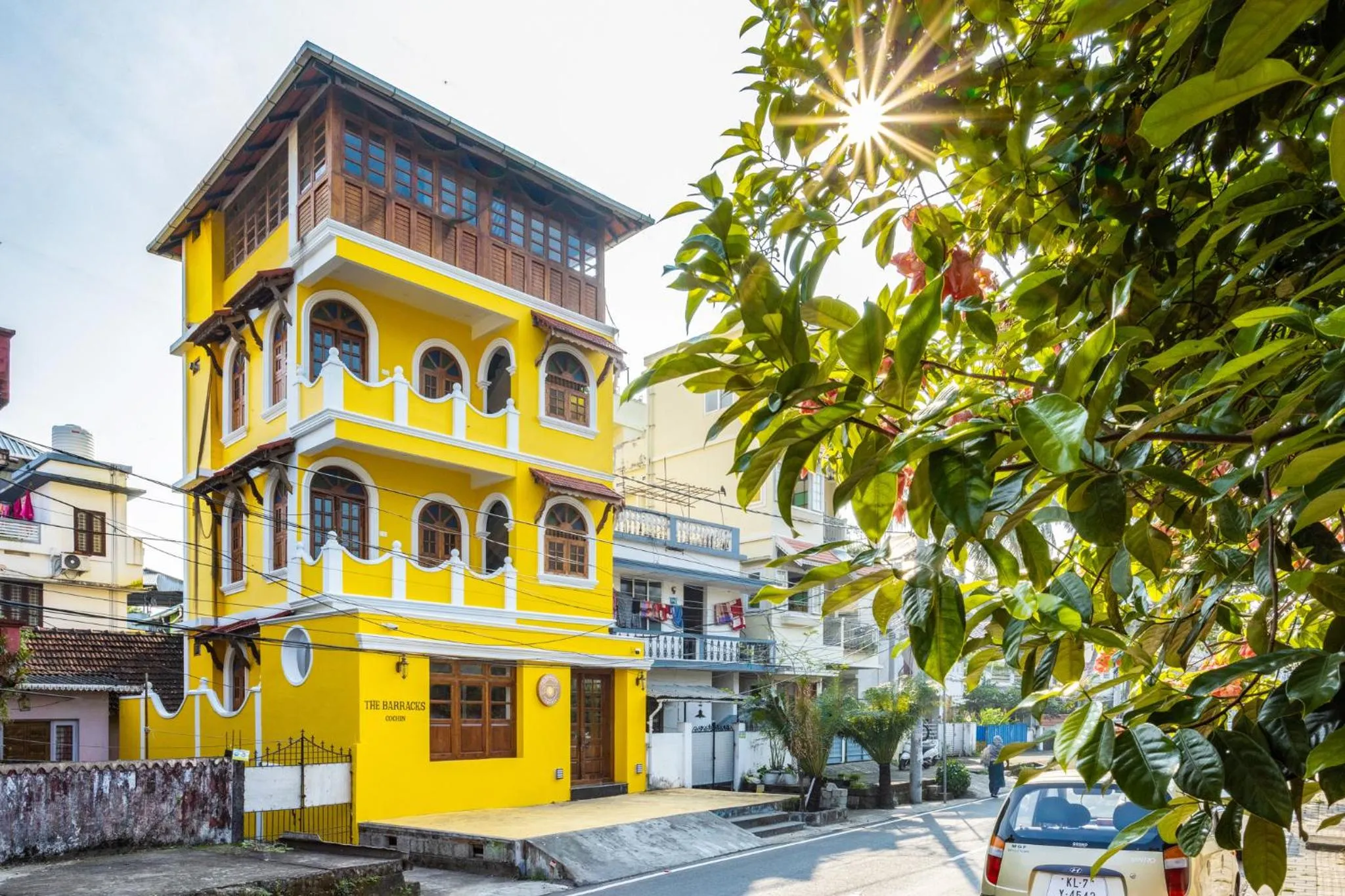 Property building in The Barracks Cochin