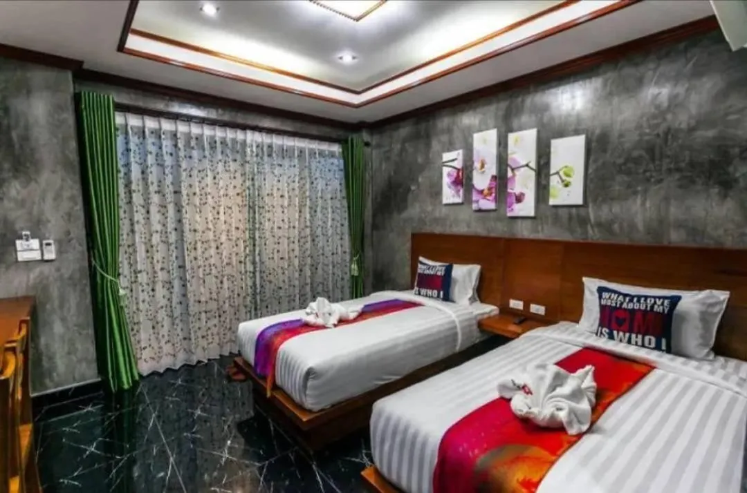 Bed in Areeya Phubeach Resort Coliving Coworking