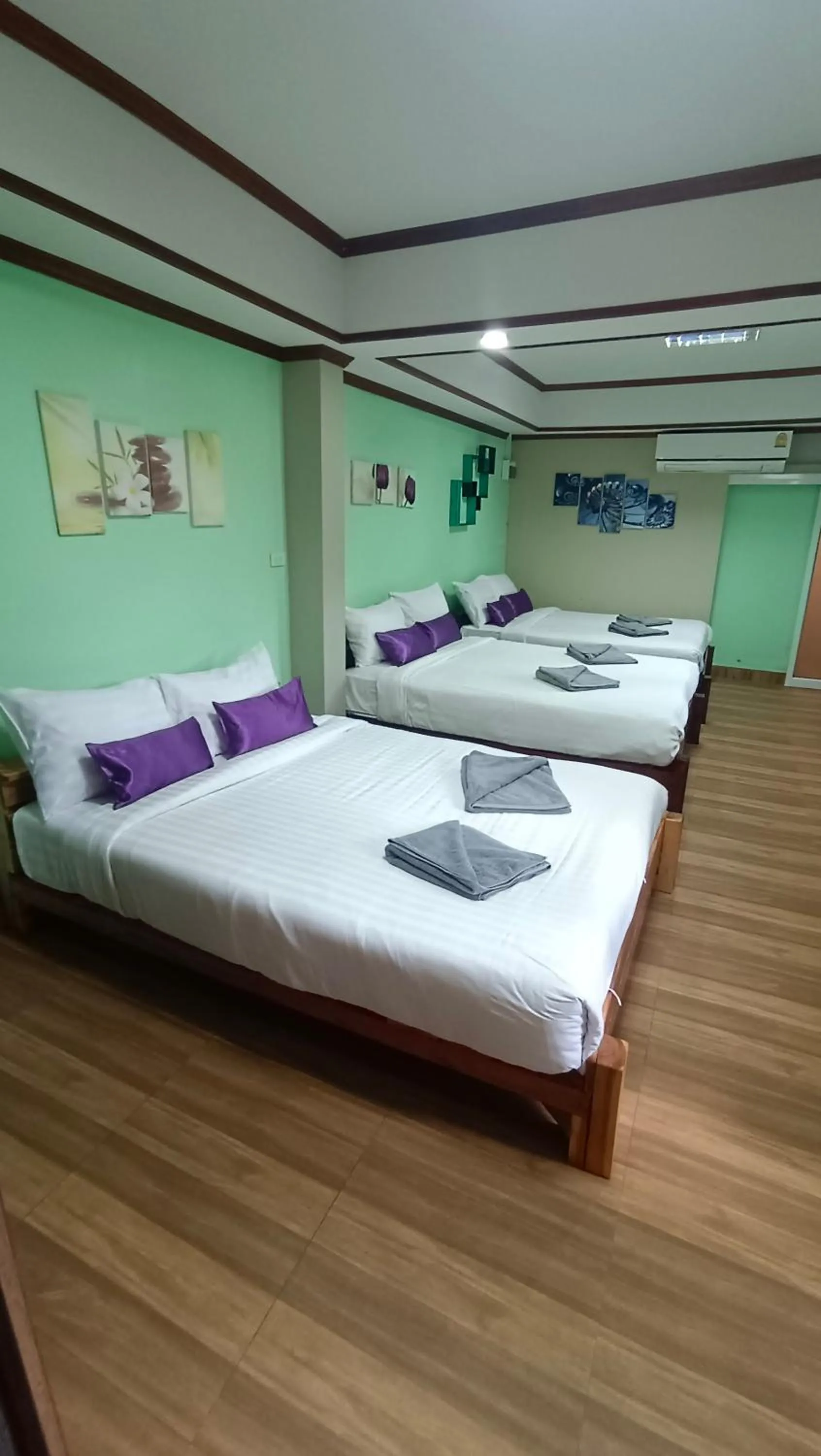 Bed in Areeya Phubeach Resort Coliving Coworking