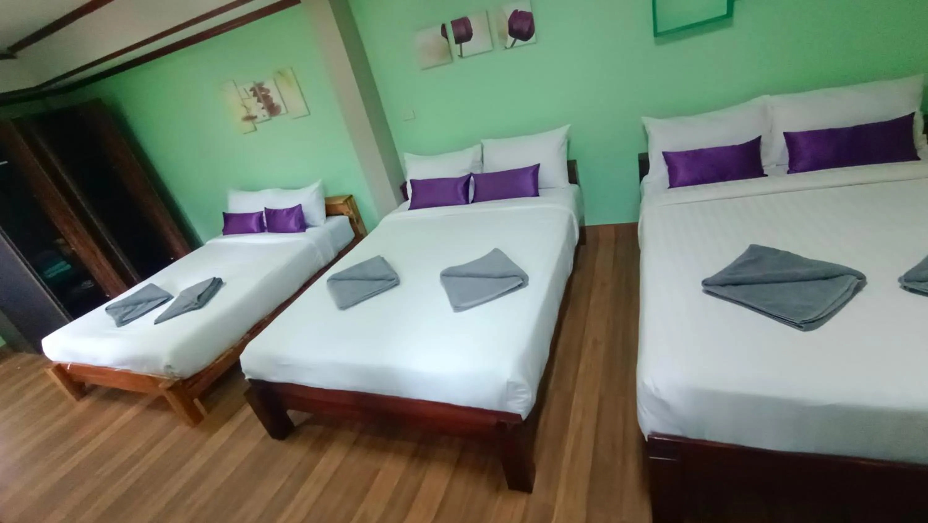 Bed in Areeya Phubeach Resort Coliving Coworking