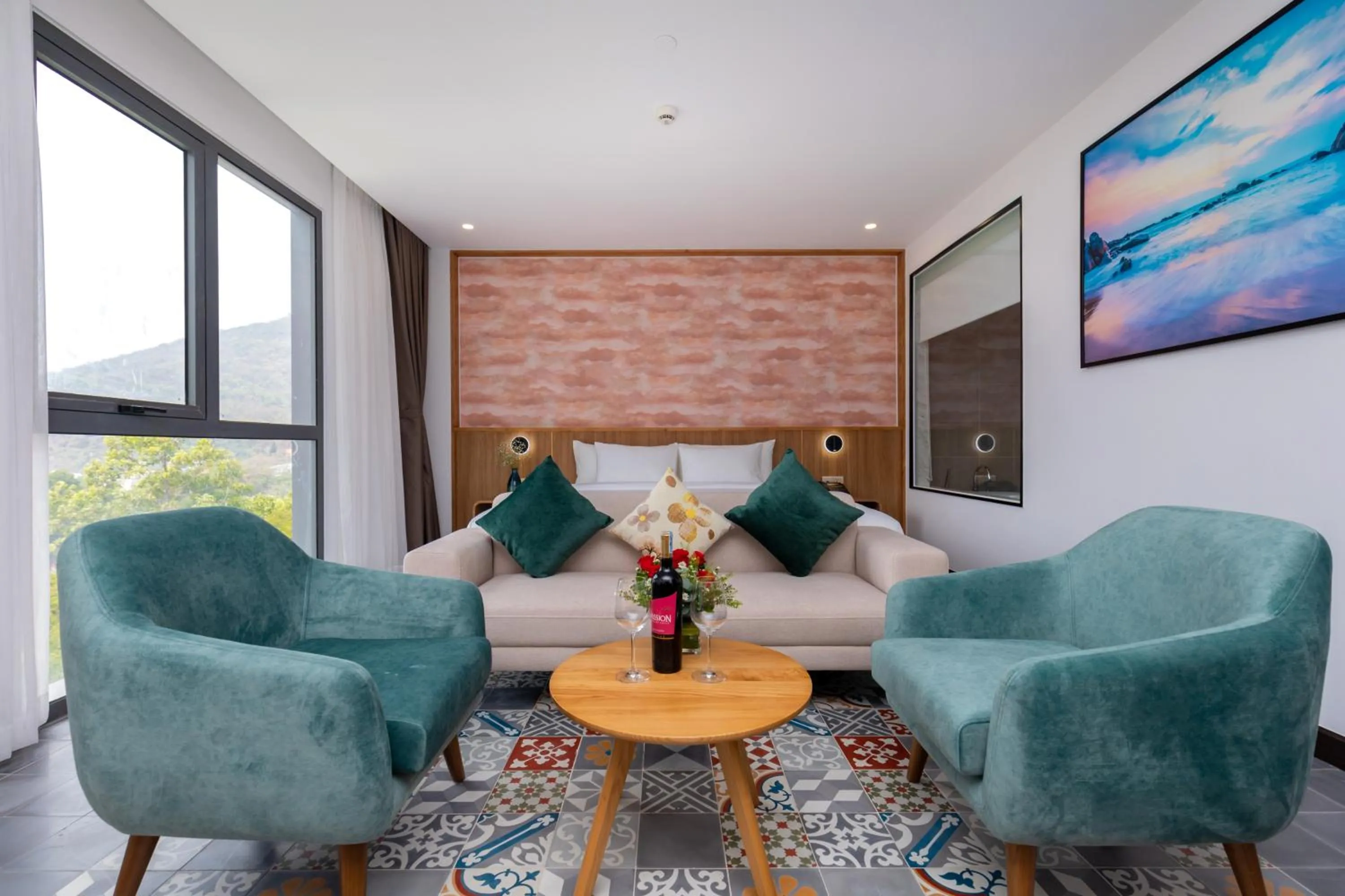 Living room in Petro House Vung Tau - Block A