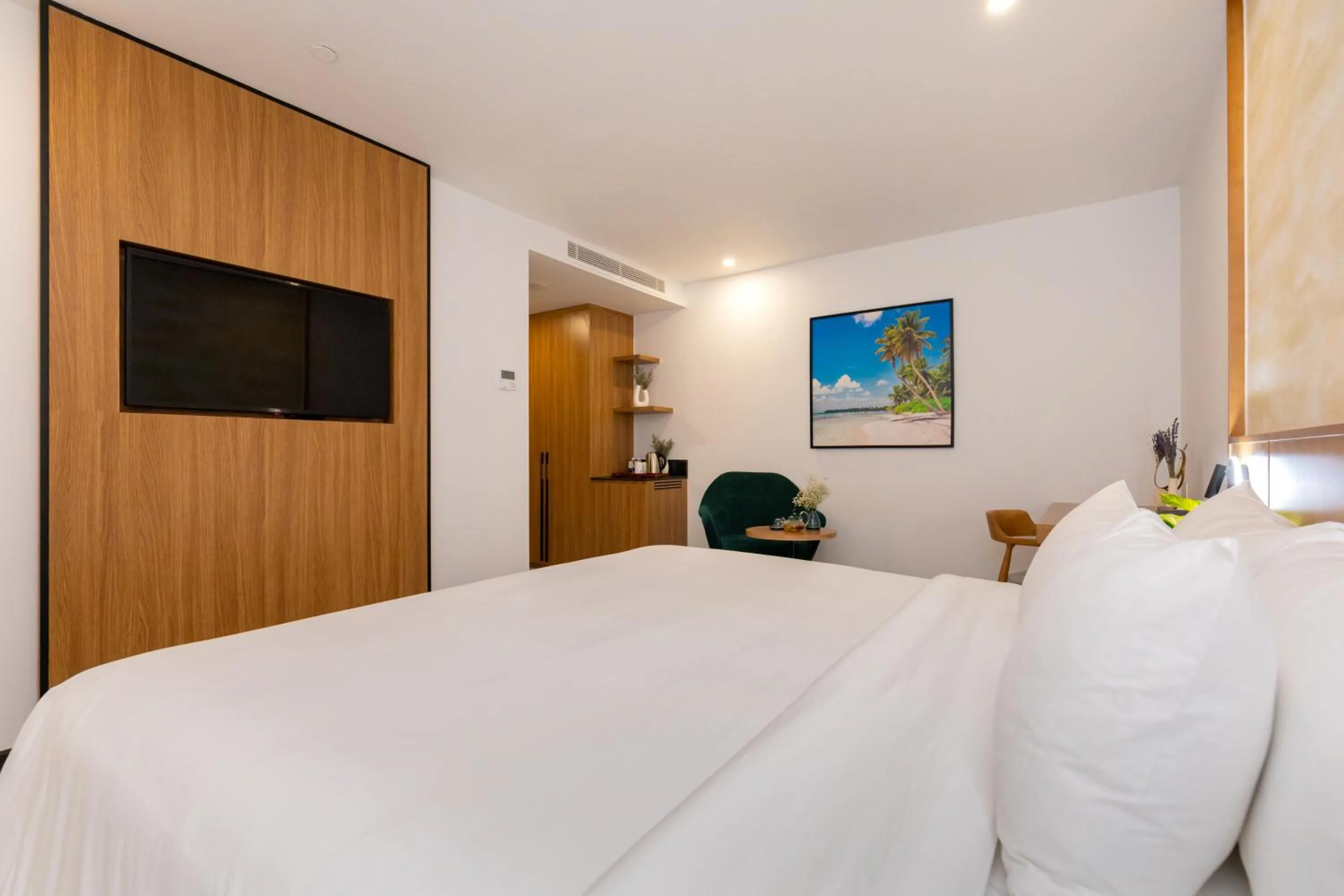 Communal lounge/ TV room, Bed in Petro House Vung Tau - Block A