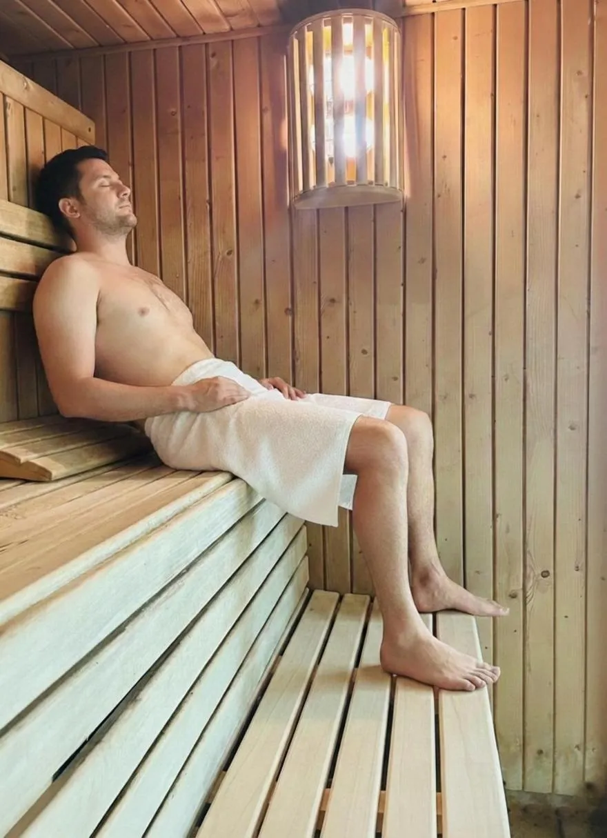 Sauna in Del Mar Hotel & Spa