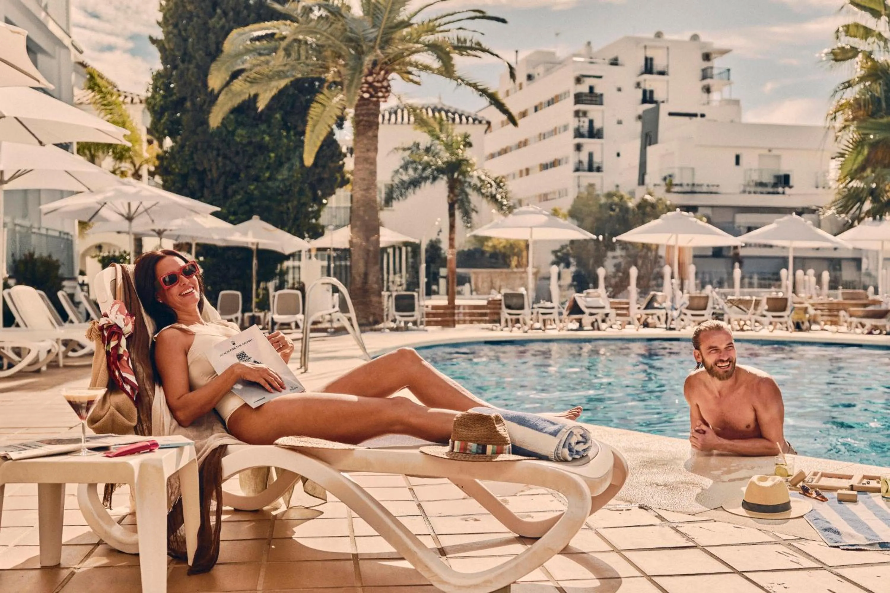 Swimming pool in Beneste Villa Flamenca Hotel