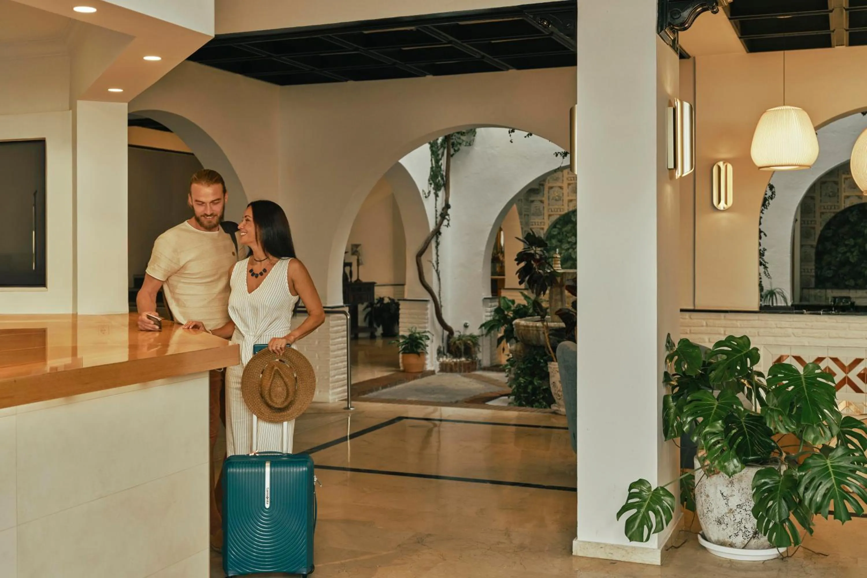 Lobby or reception in Beneste Villa Flamenca Hotel