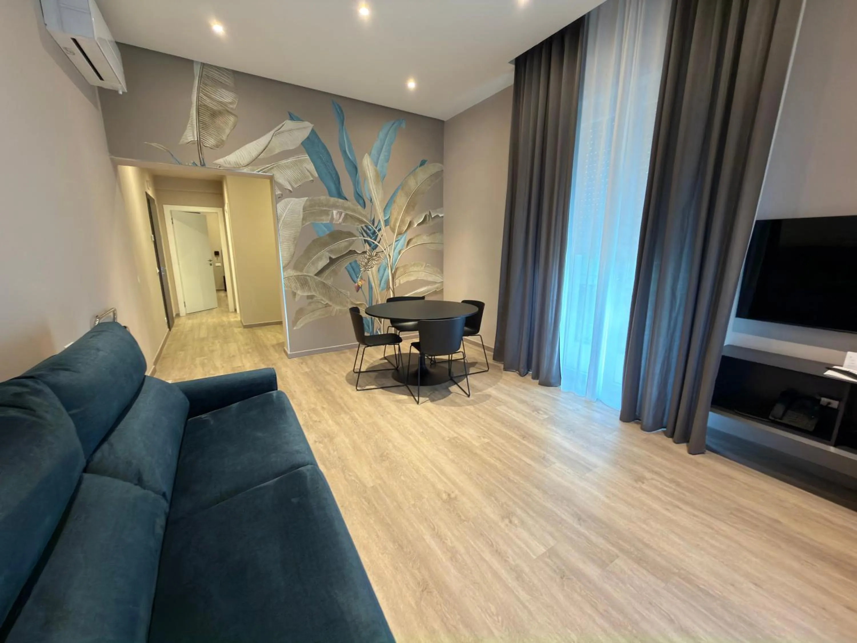 Living room in Vi Suites