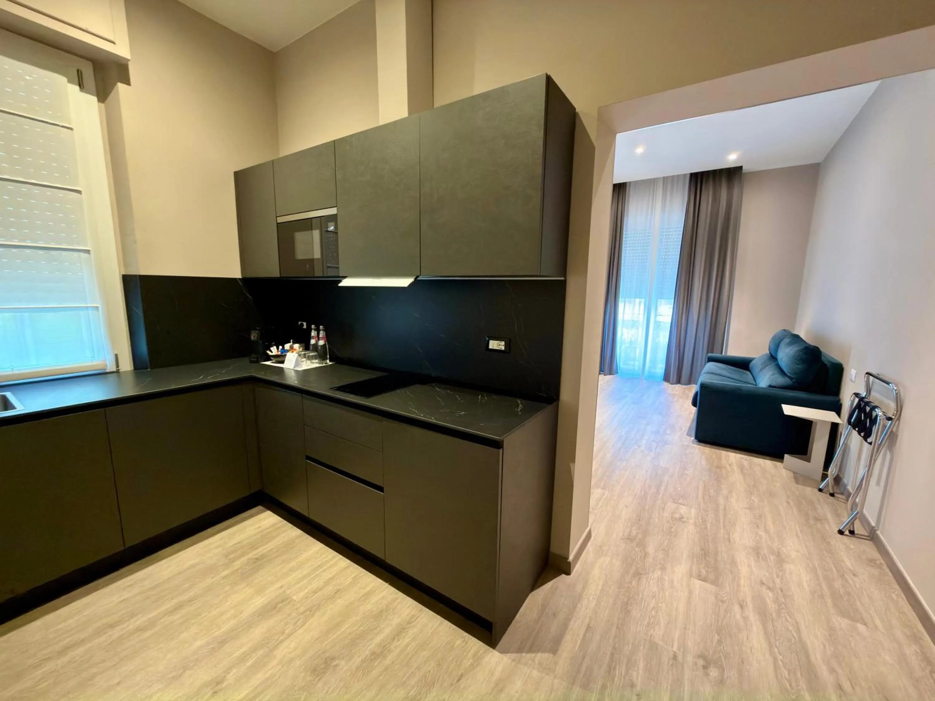 kitchen in Vi Suites