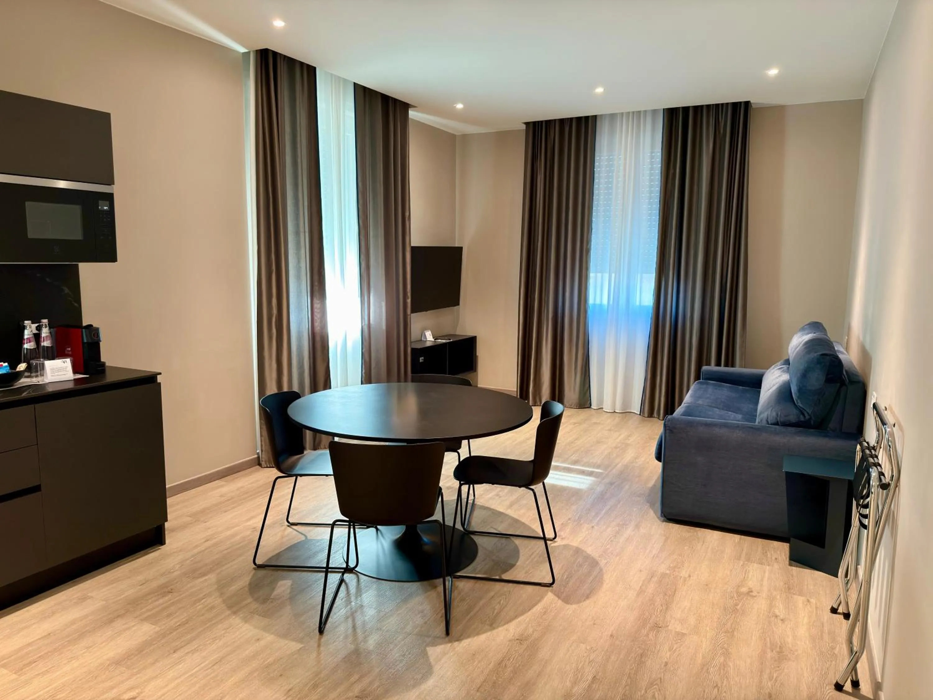 Living room in Vi Suites