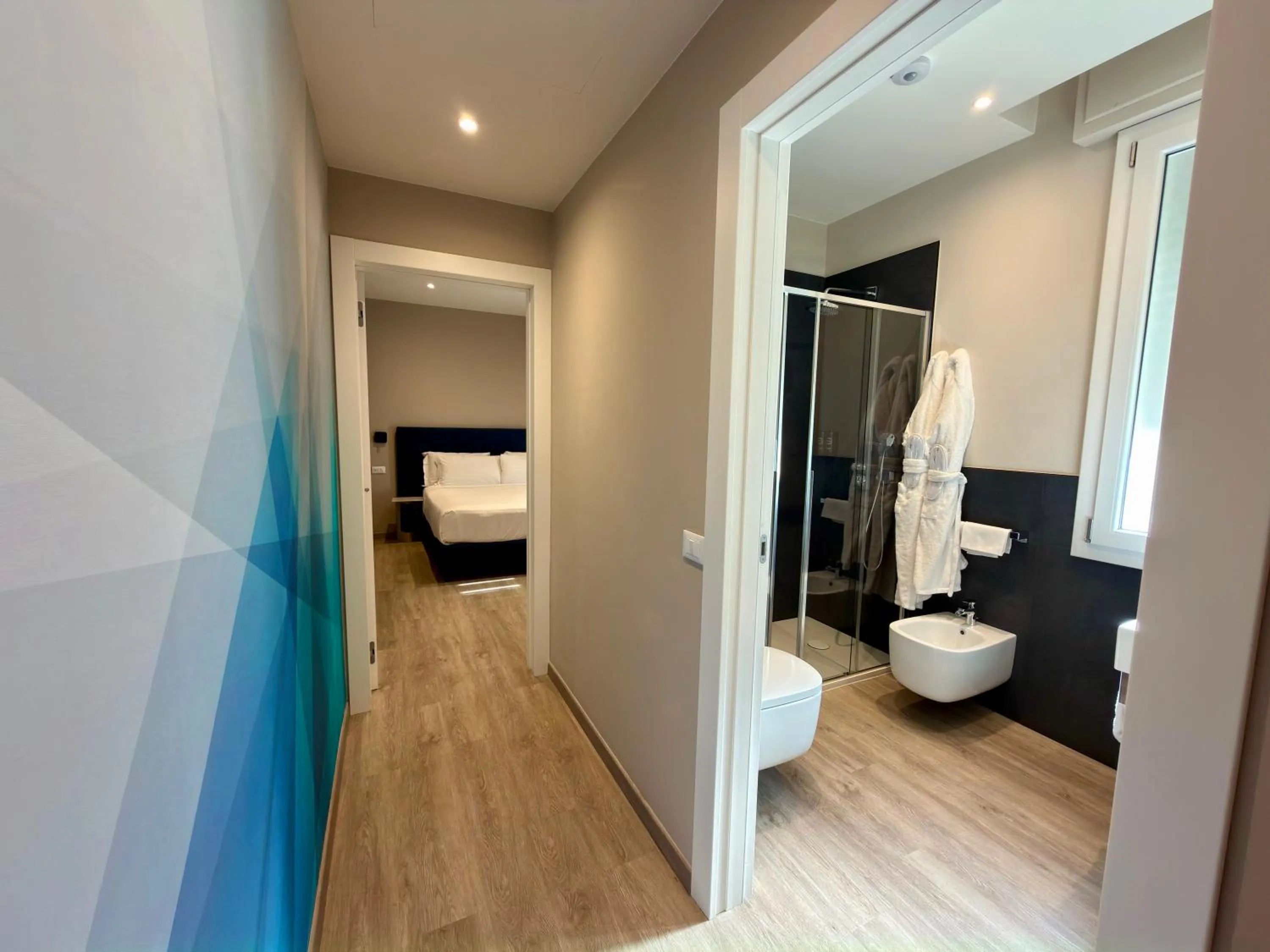 View (from property/room), Bed in Vi Suites