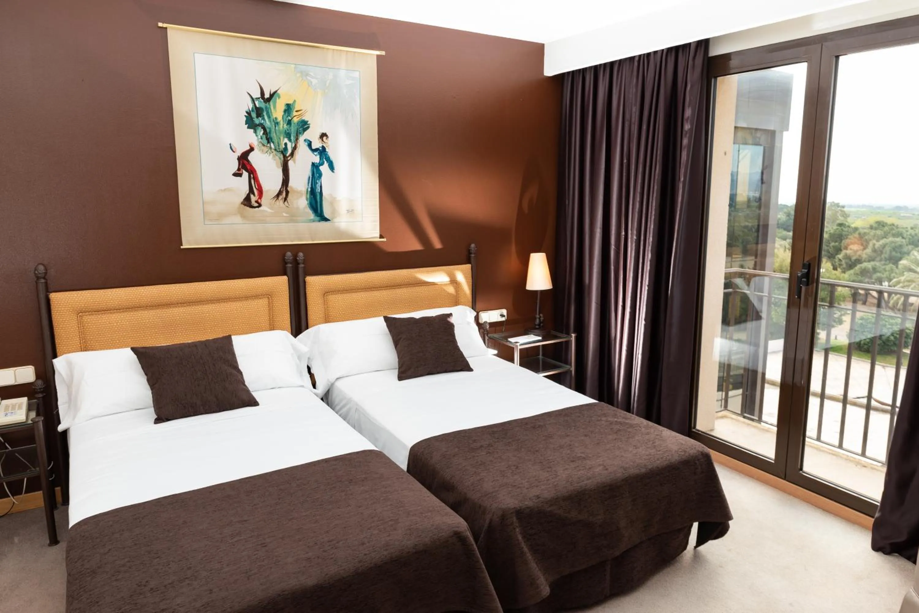 Bedroom, Bed in Termes Montbrio Hotel & Spa