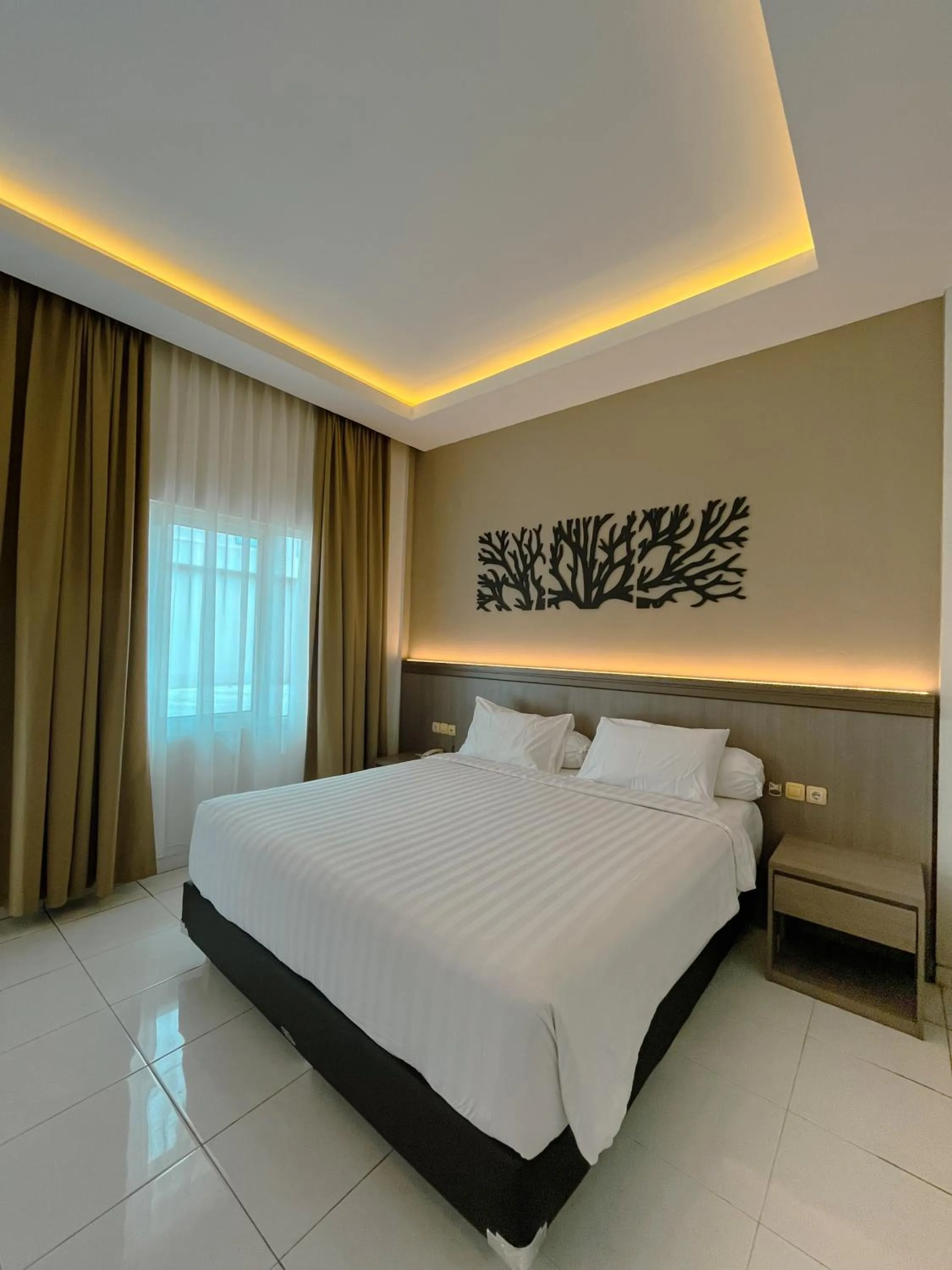 Bedroom, Bed in Front One Resort Indraloka Temanggung