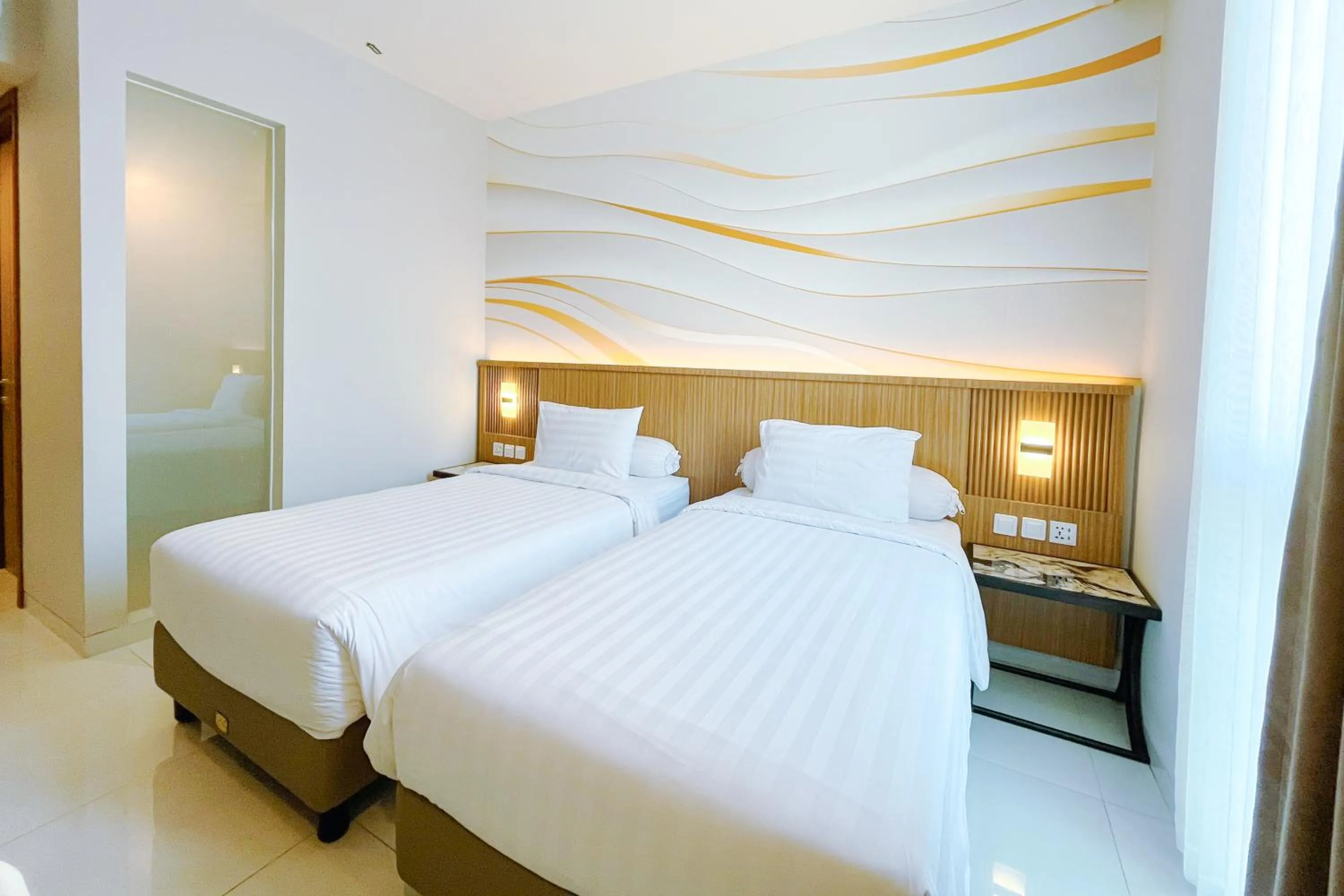 Bed in Front One Resort Indraloka Temanggung