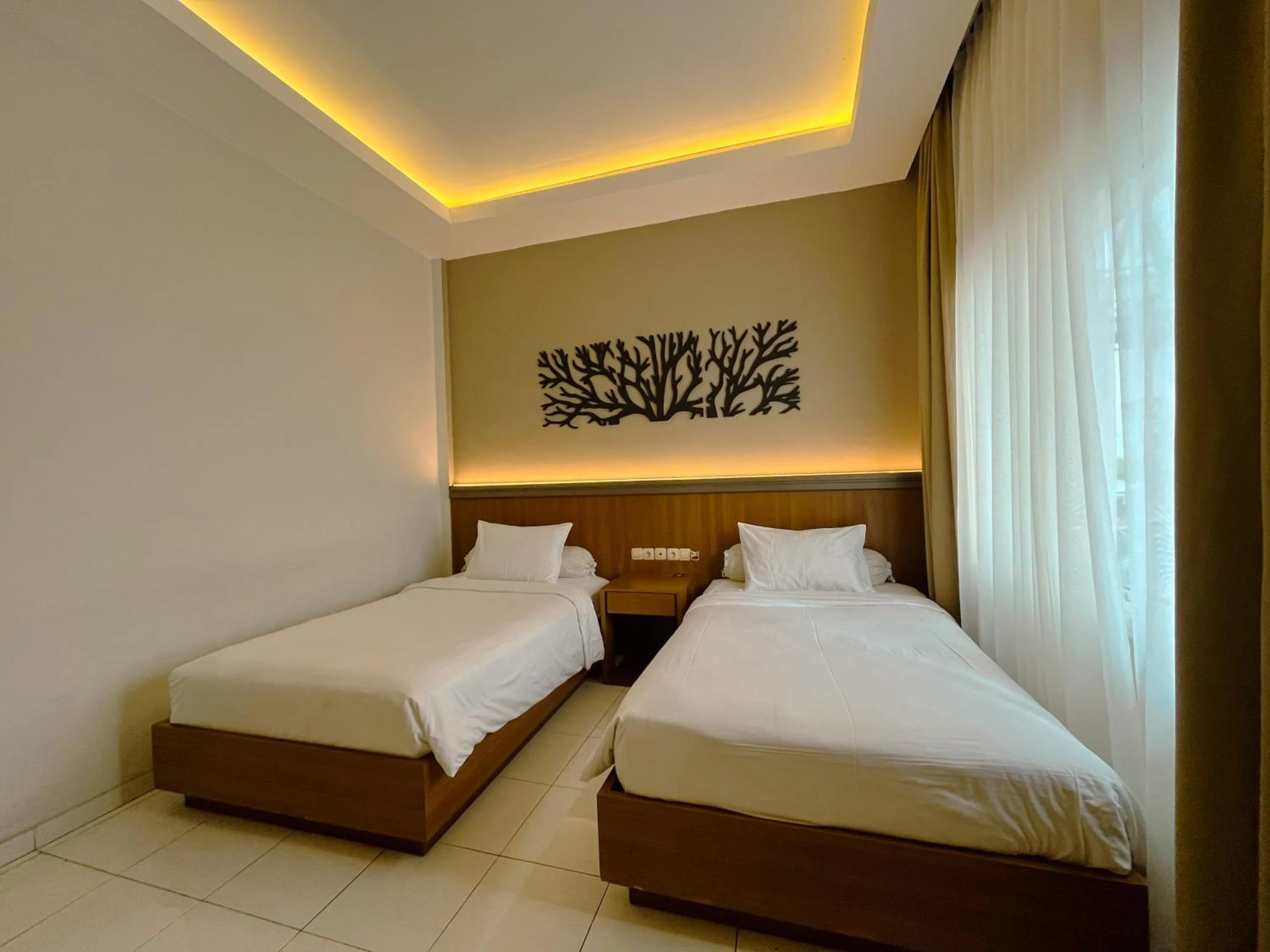 Bed in Front One Resort Indraloka Temanggung