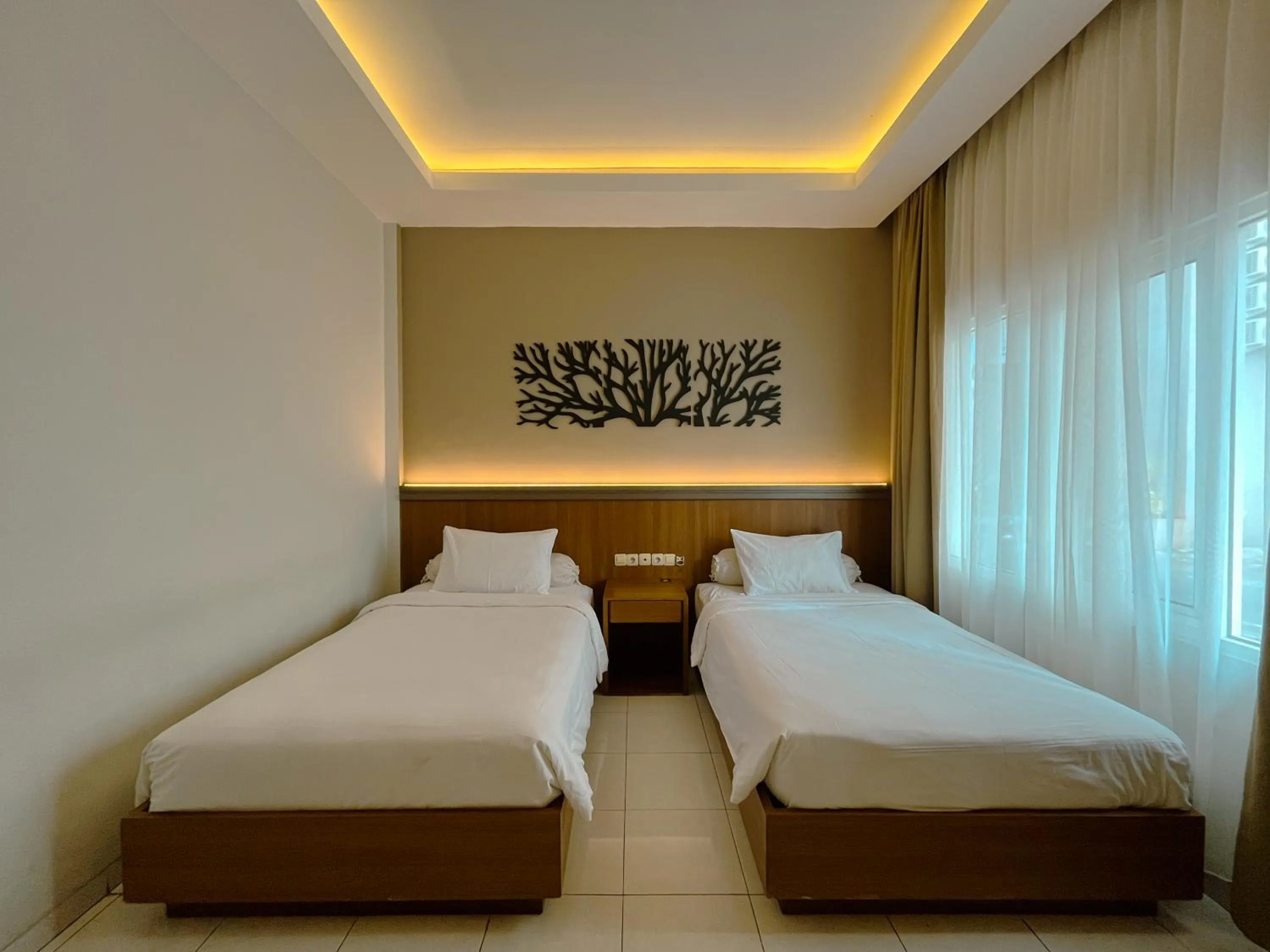 Bed in Front One Resort Indraloka Temanggung