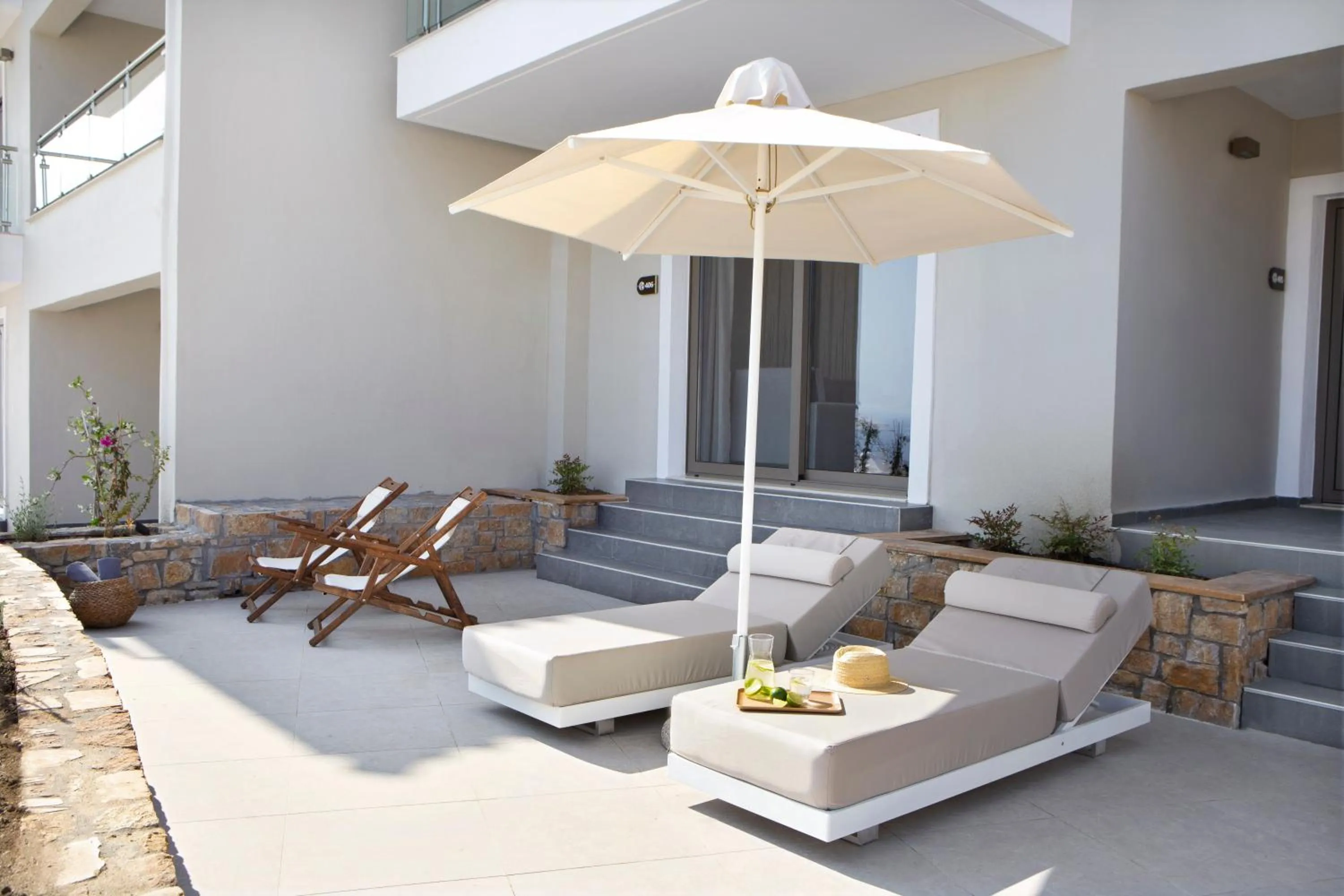 Balcony/Terrace in Ajul Luxury Hotel & Spa Resort, a Registry Collection Hotel