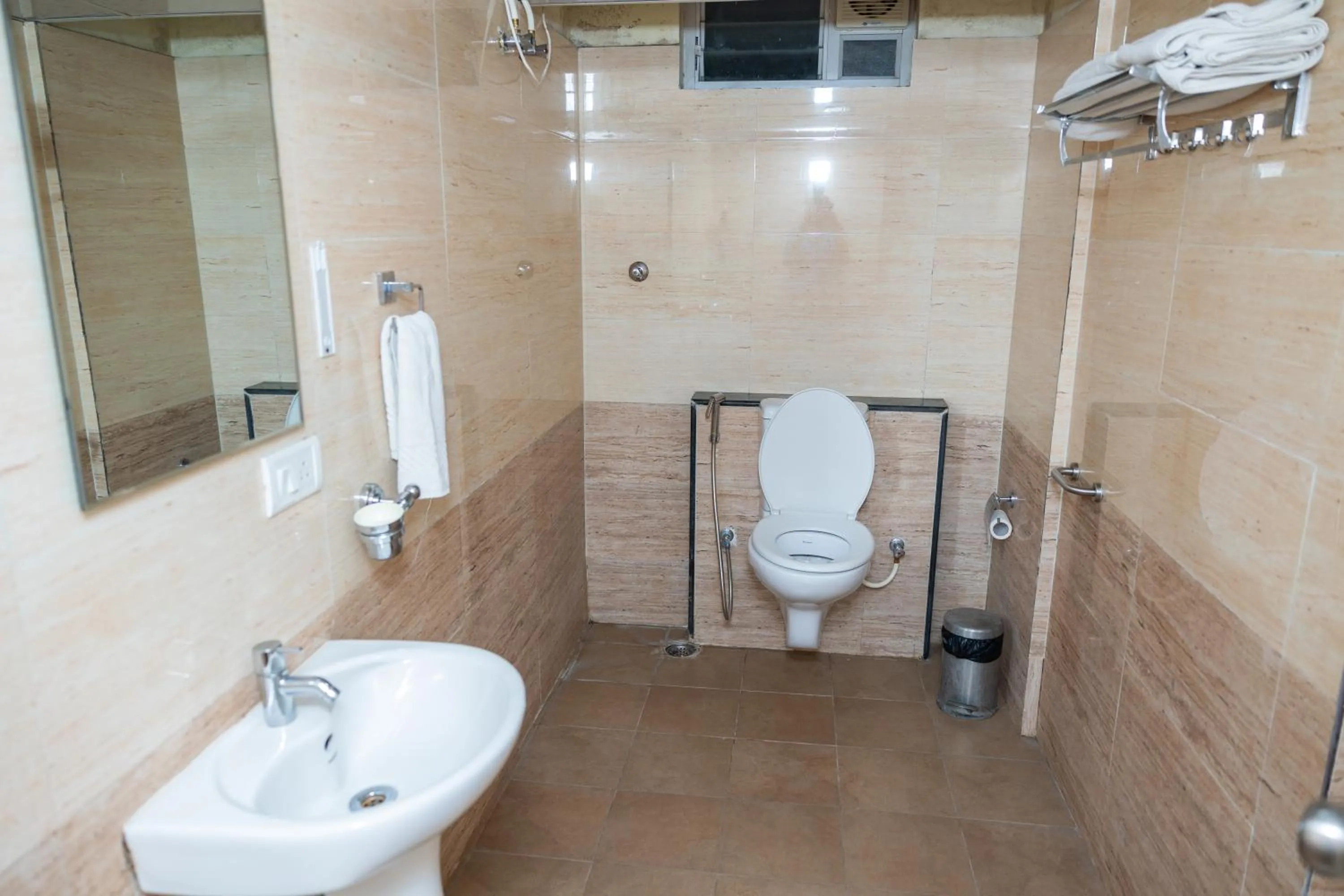 Bathroom in Ishwerya Suites