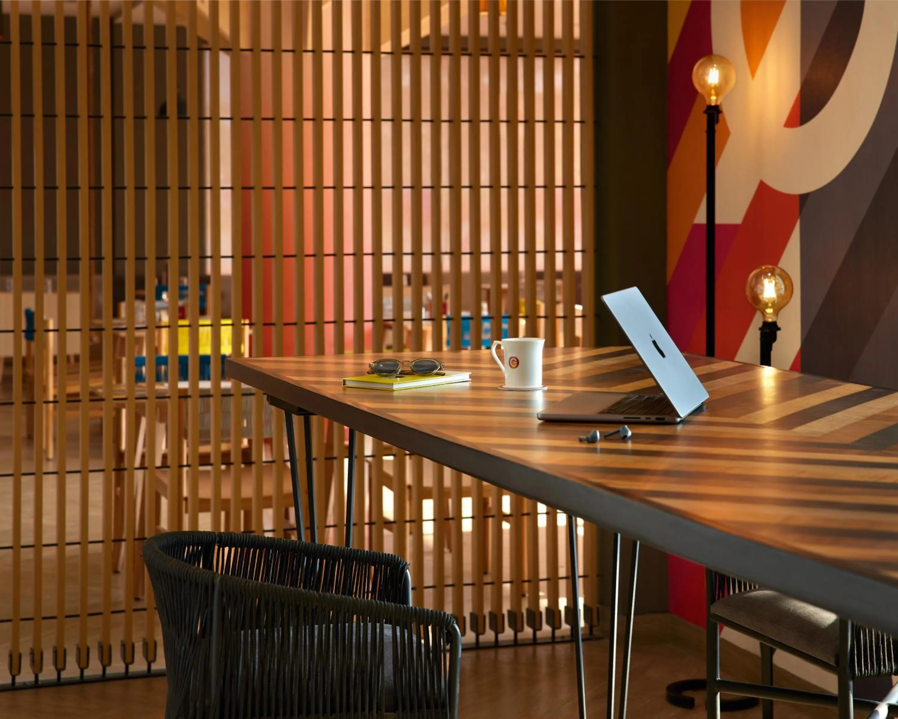 Seating area in Ginger Chennai OMR