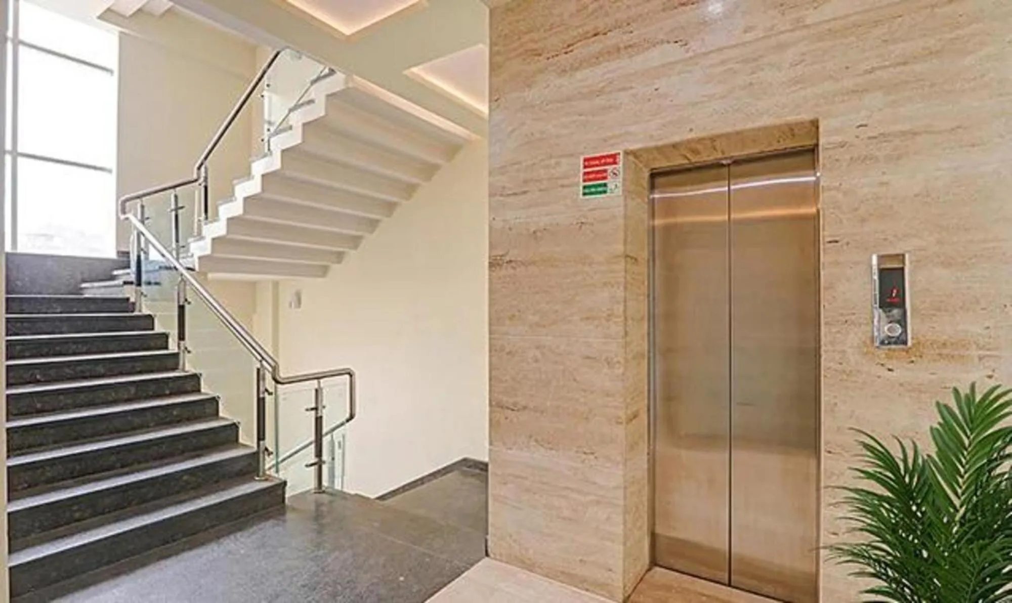 Lobby or reception in FabHotel Sam Inn