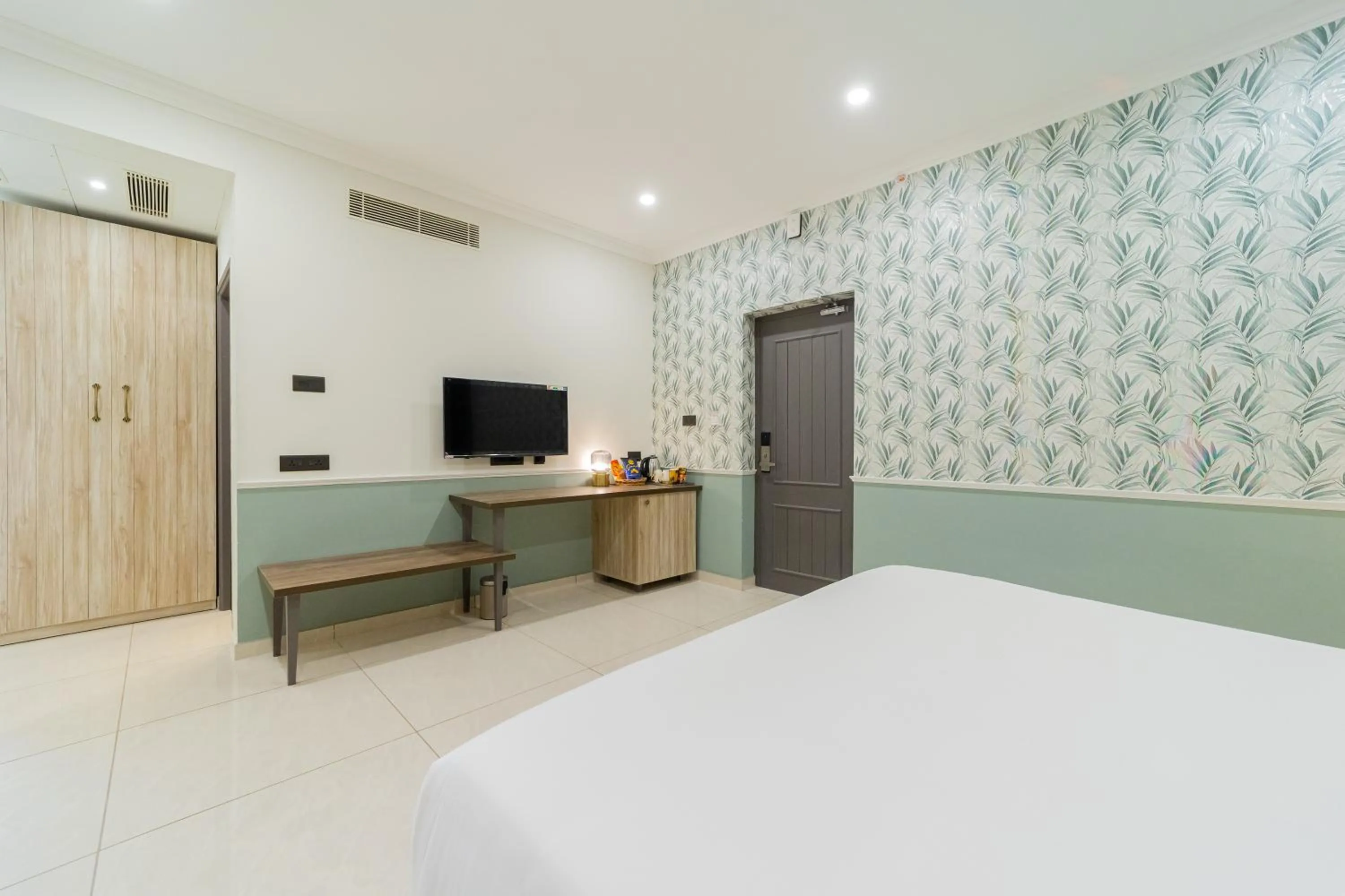 TV and multimedia, Bed in De Fleur Hotel