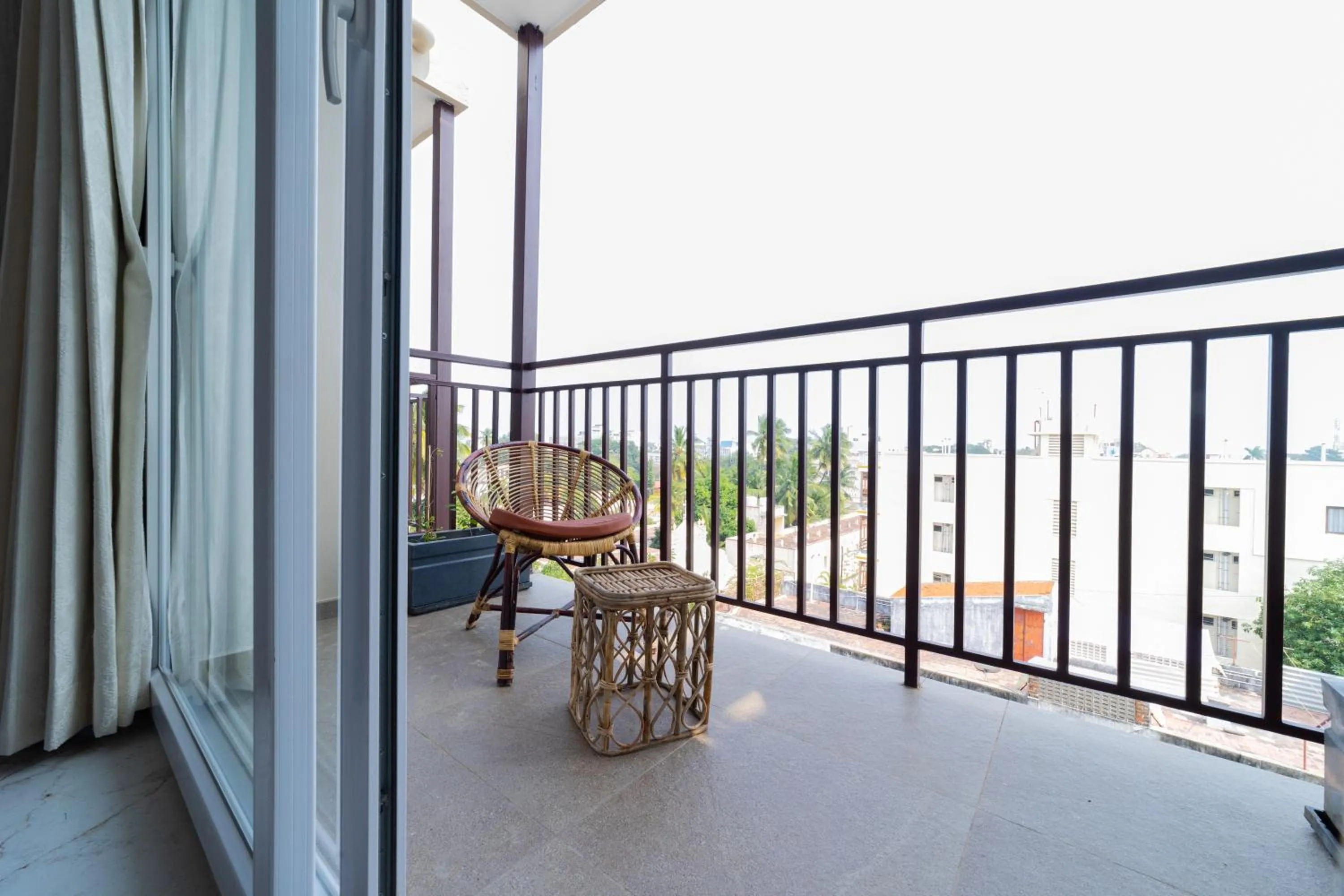 Seating area in De Fleur Hotel