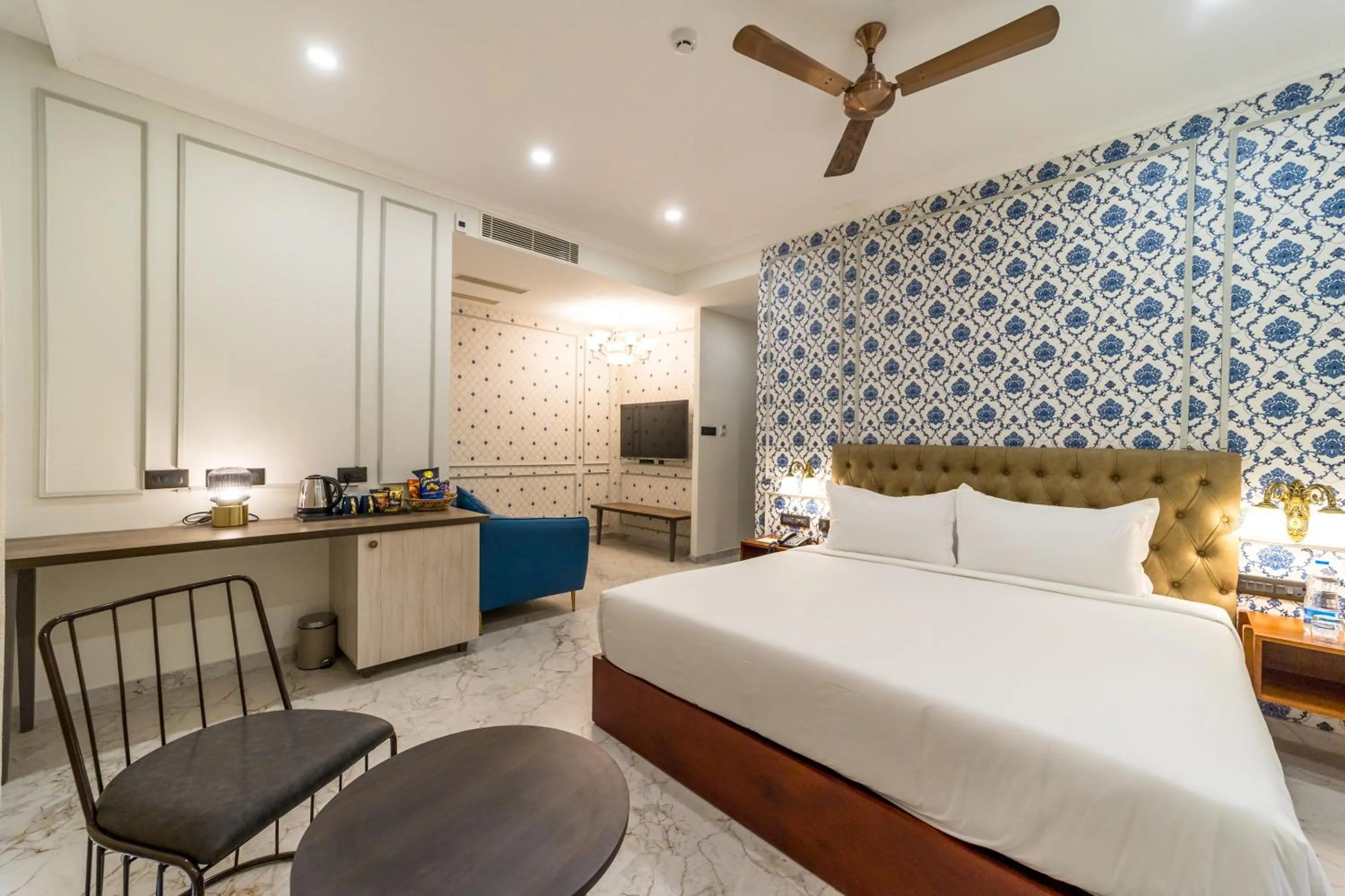 Bedroom, Bed in De Fleur Hotel