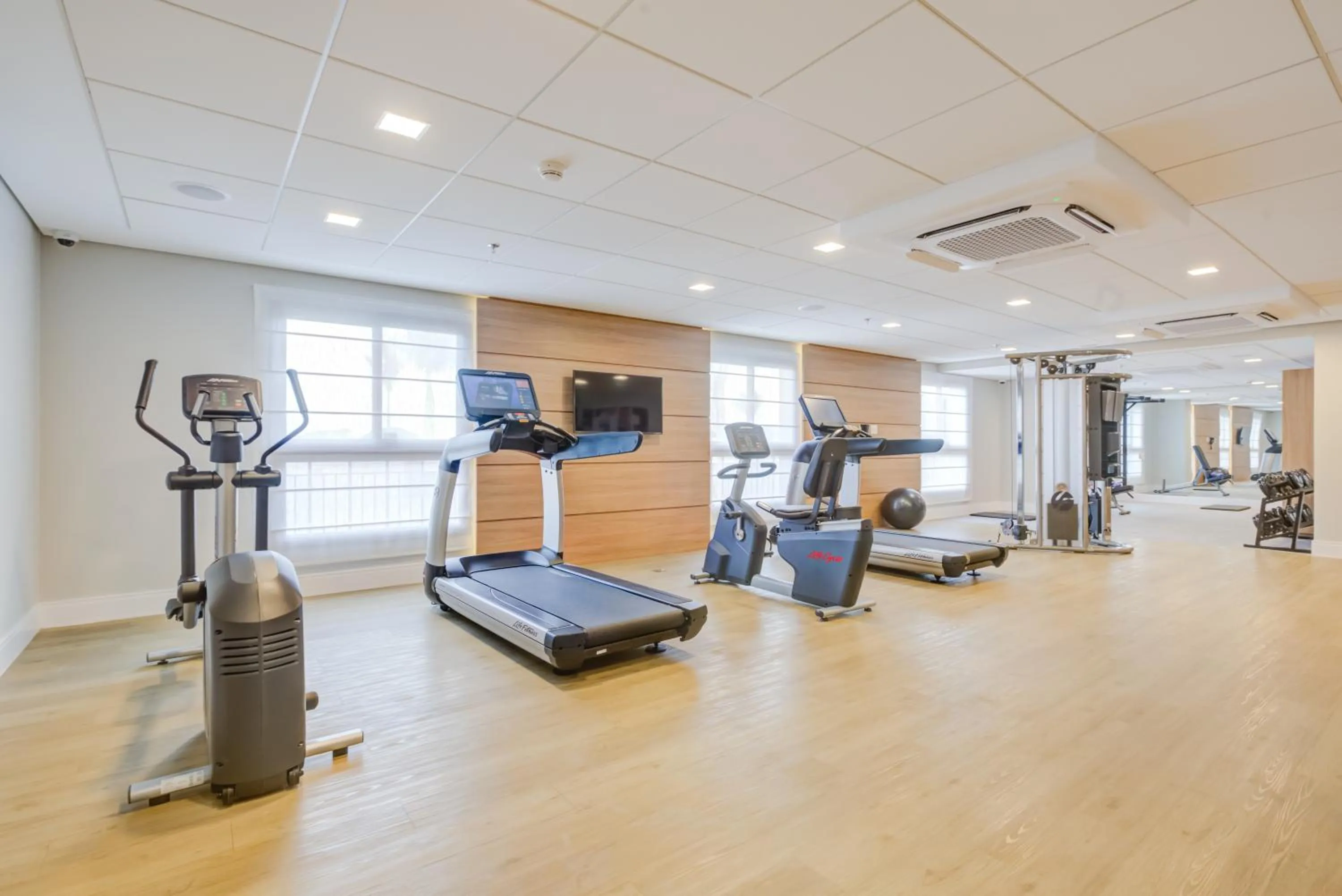 Fitness centre/facilities in Hilton Garden Inn São José do Rio Preto