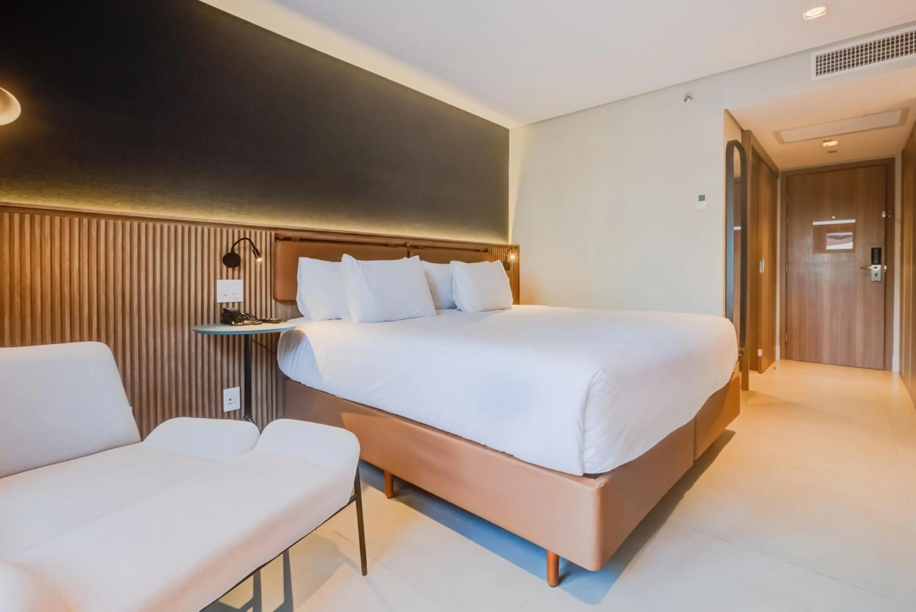 Bedroom, Bed in Hilton Garden Inn São José do Rio Preto