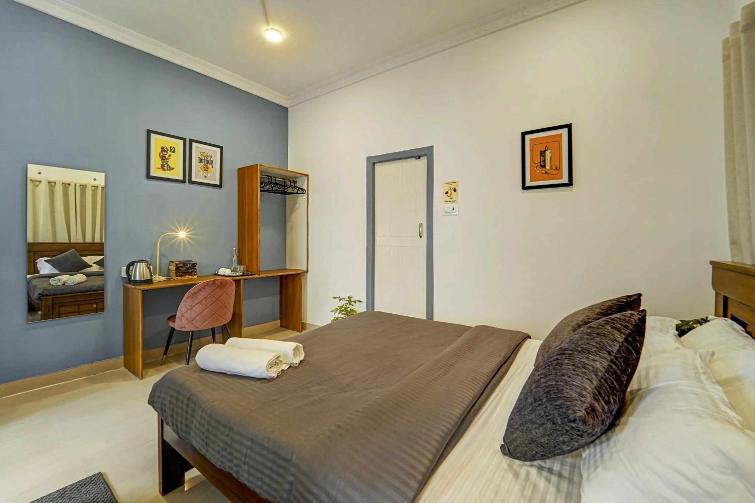 Photo of the whole room, Bed in Zostel Hyderabad