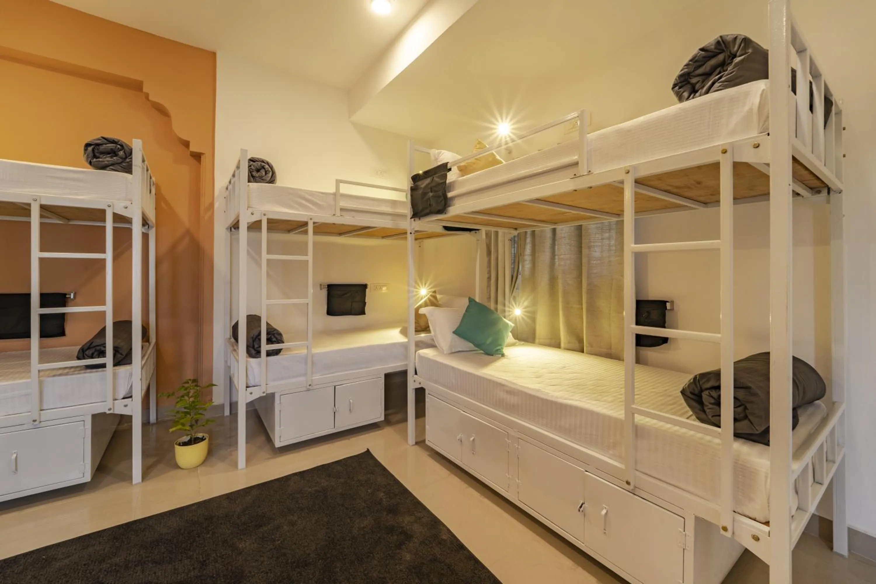 Bed in Zostel Hyderabad