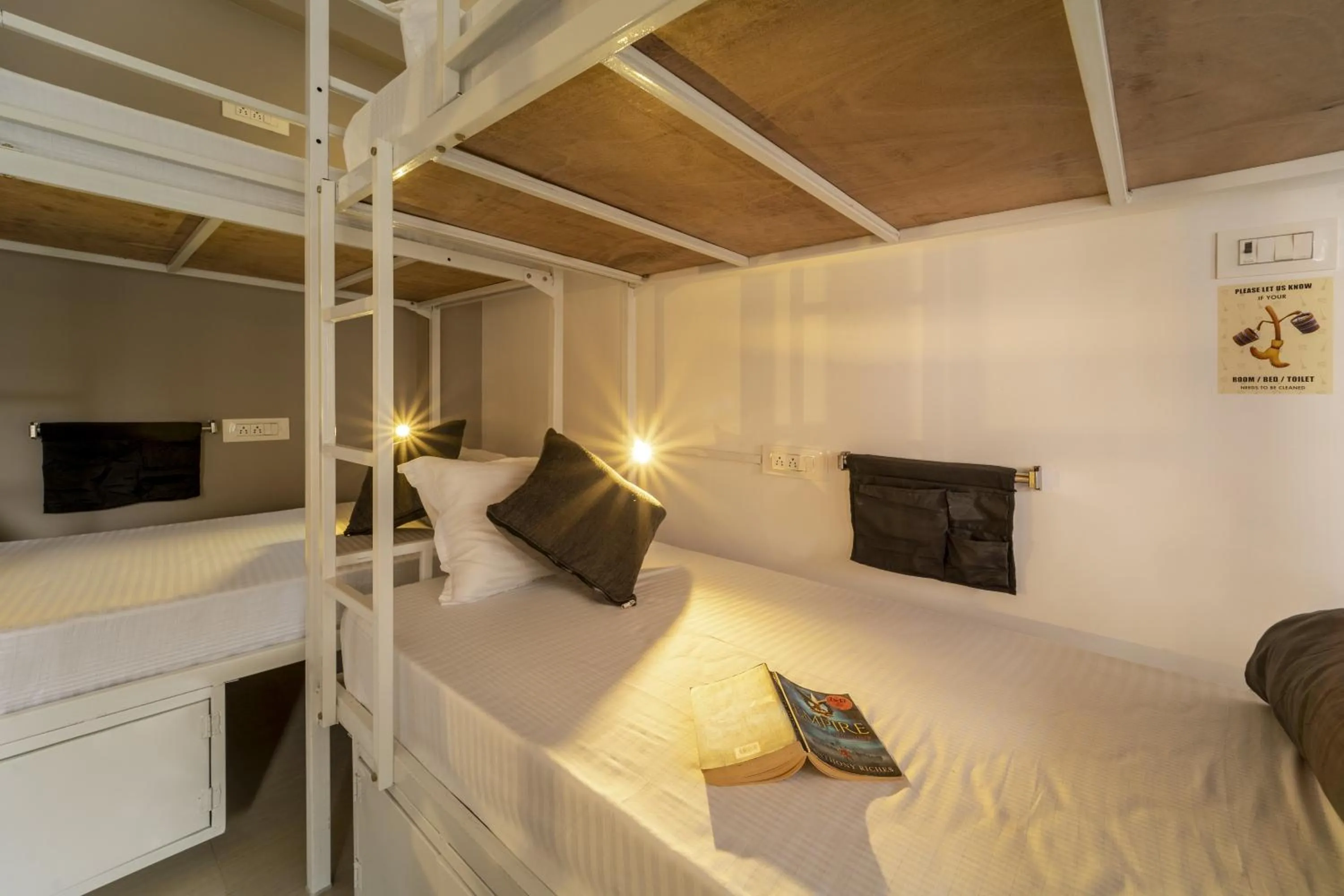 Bed in Zostel Hyderabad