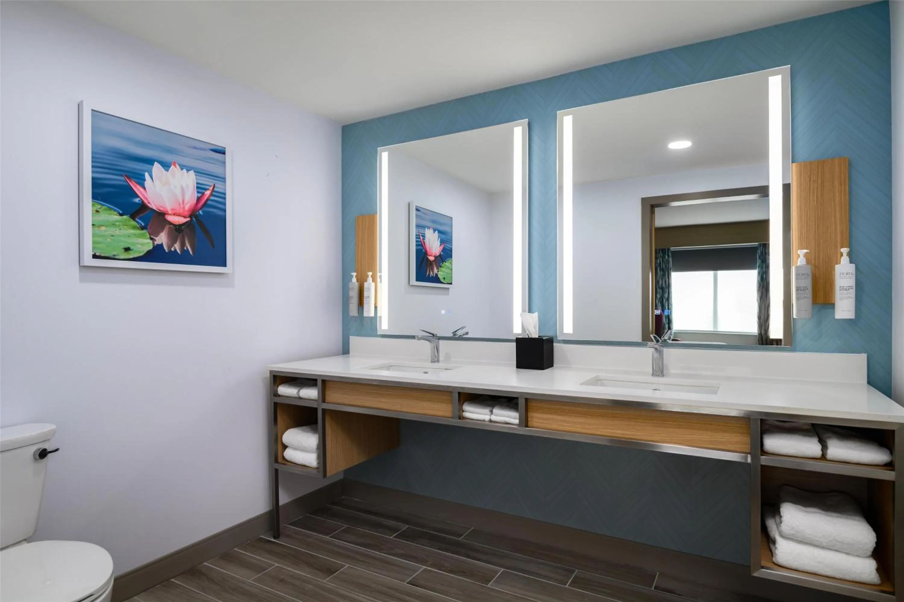 Bathroom in Hilton Garden Inn Orlando I-4 Millenia Blvd Mall