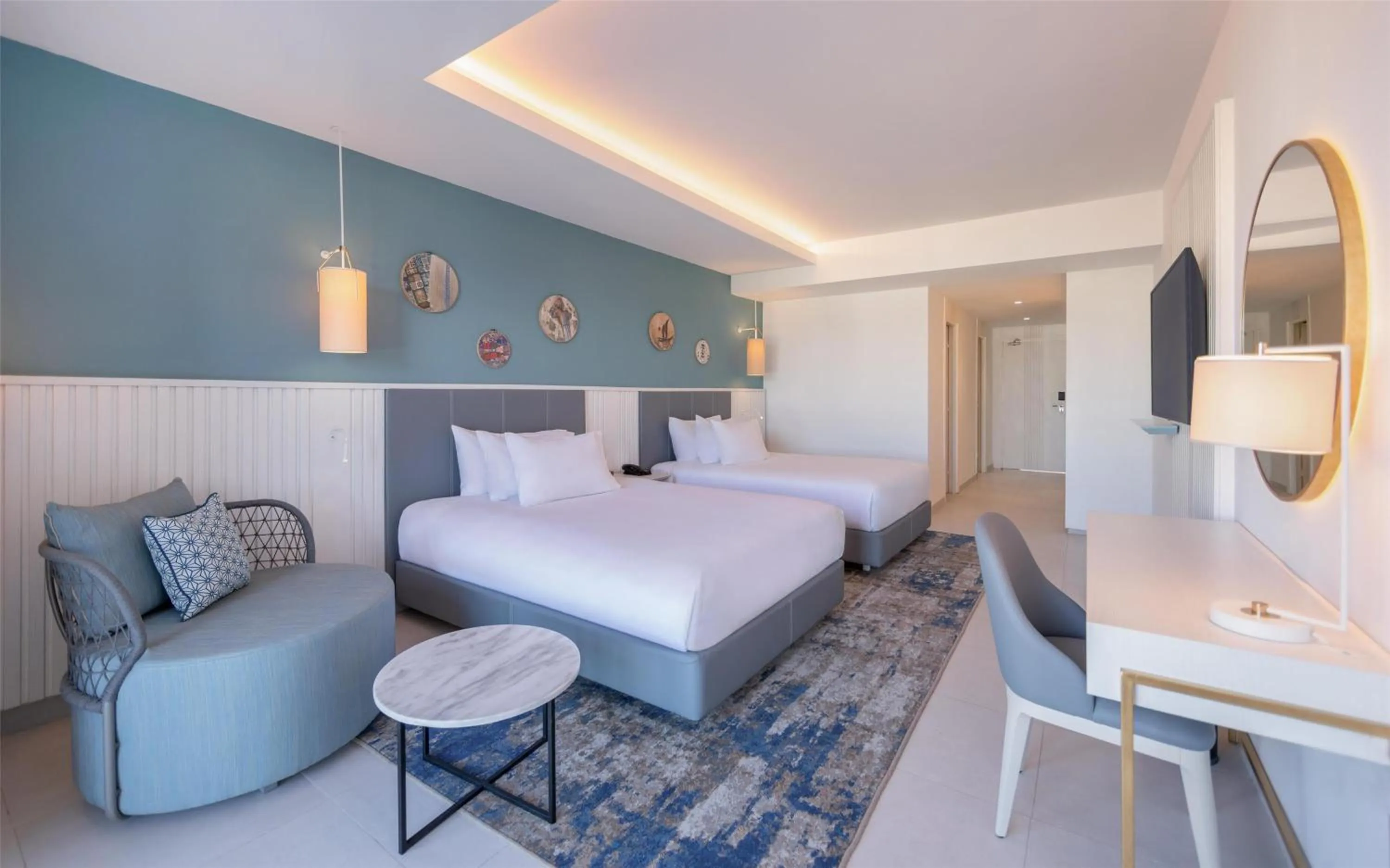 Bed in Hilton Skanes Monastir Beach Resort