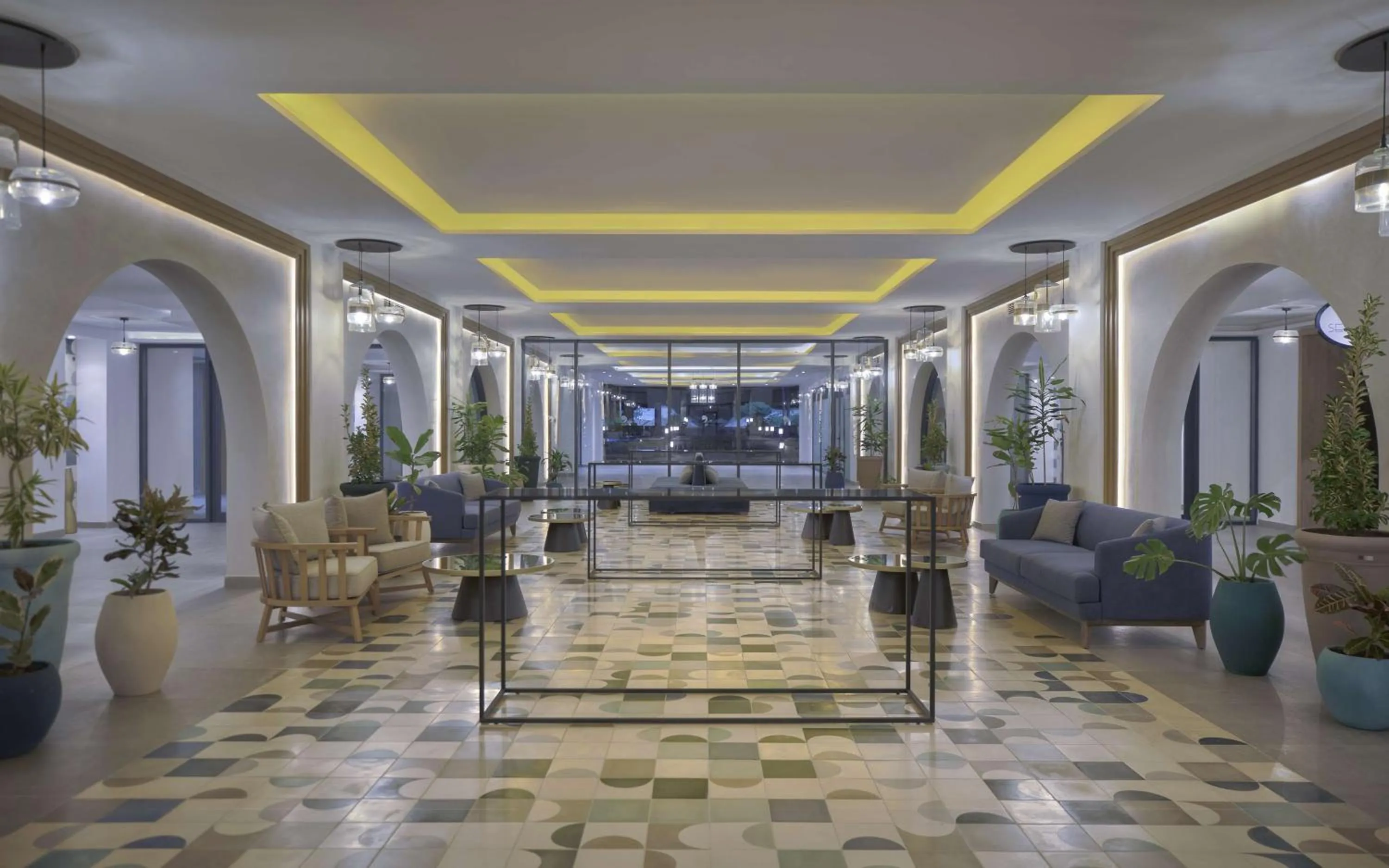 Lobby or reception in Hilton Skanes Monastir Beach Resort