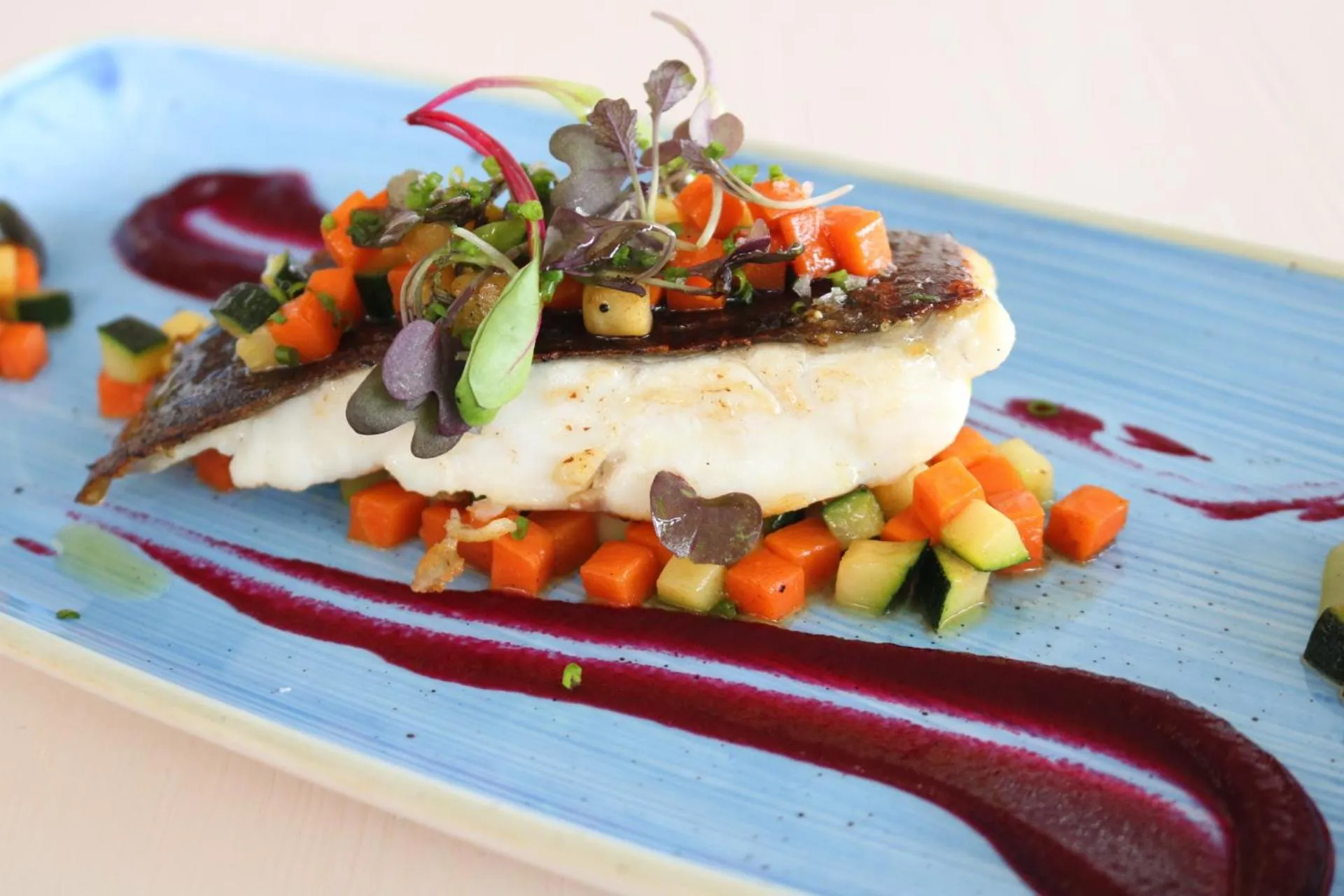 Food close-up in Golden Mar Menuda