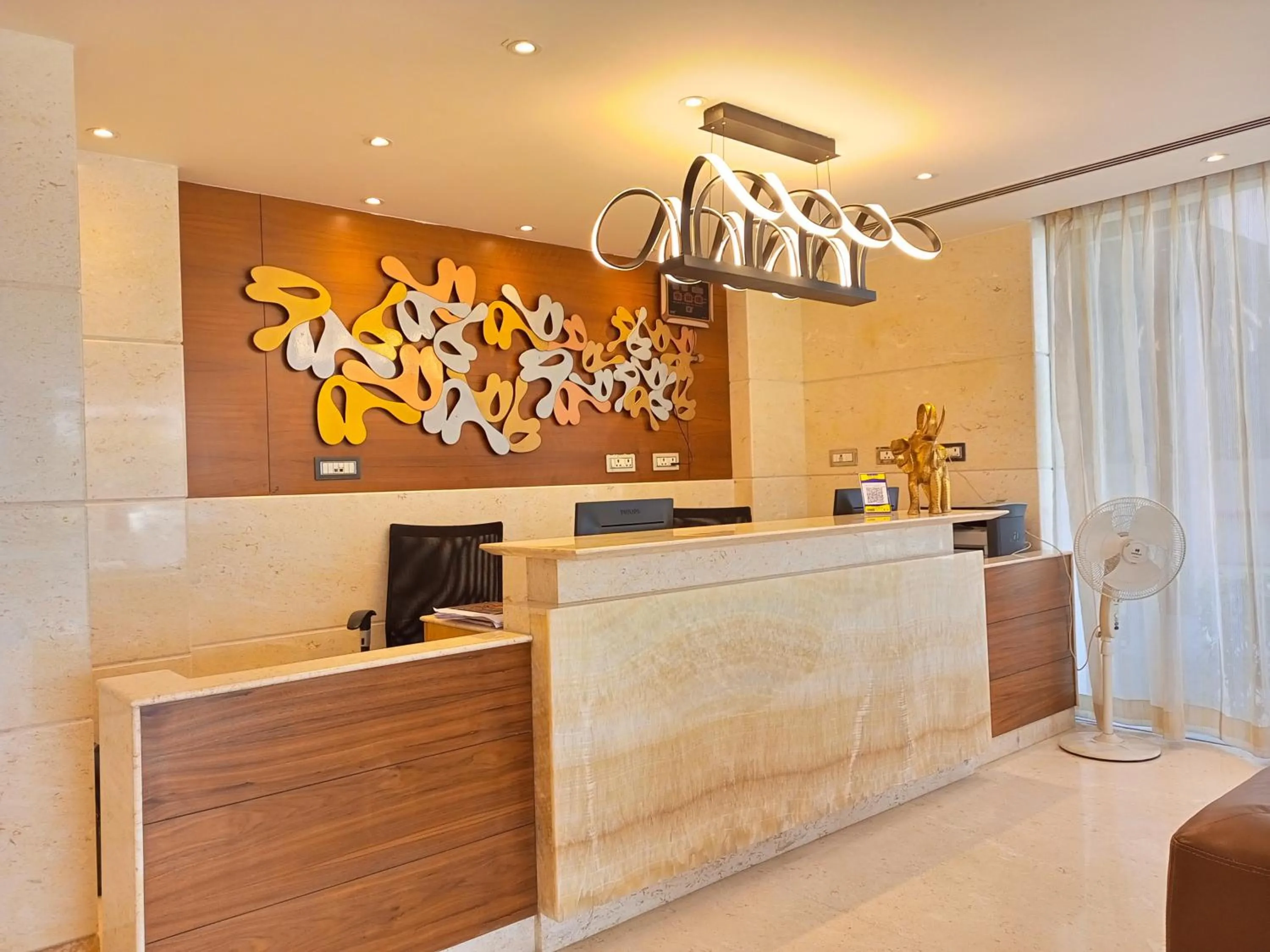 Lobby or reception in Anukulas Residency - Vellore