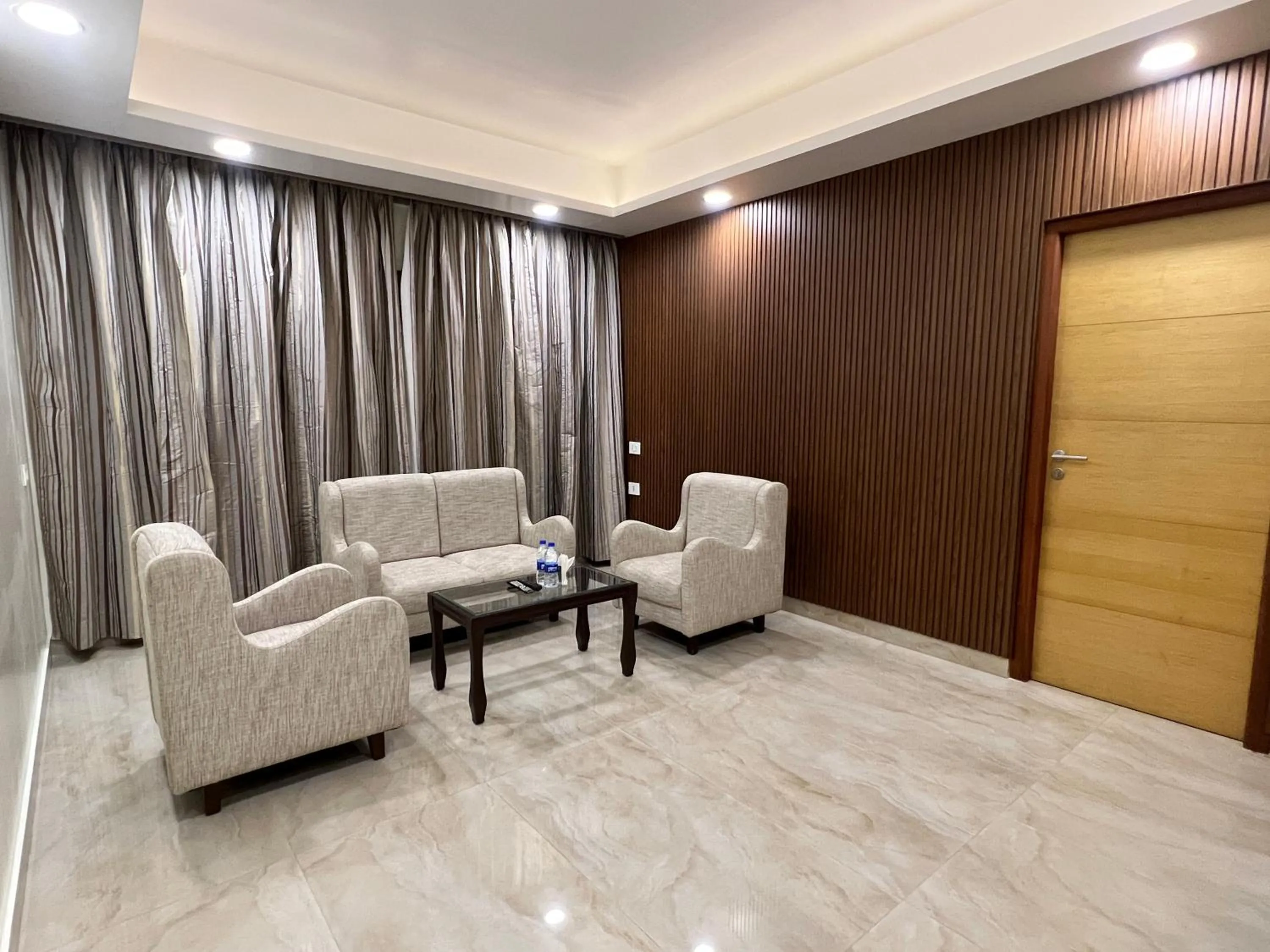 Seating area in Anukulas Residency - Vellore