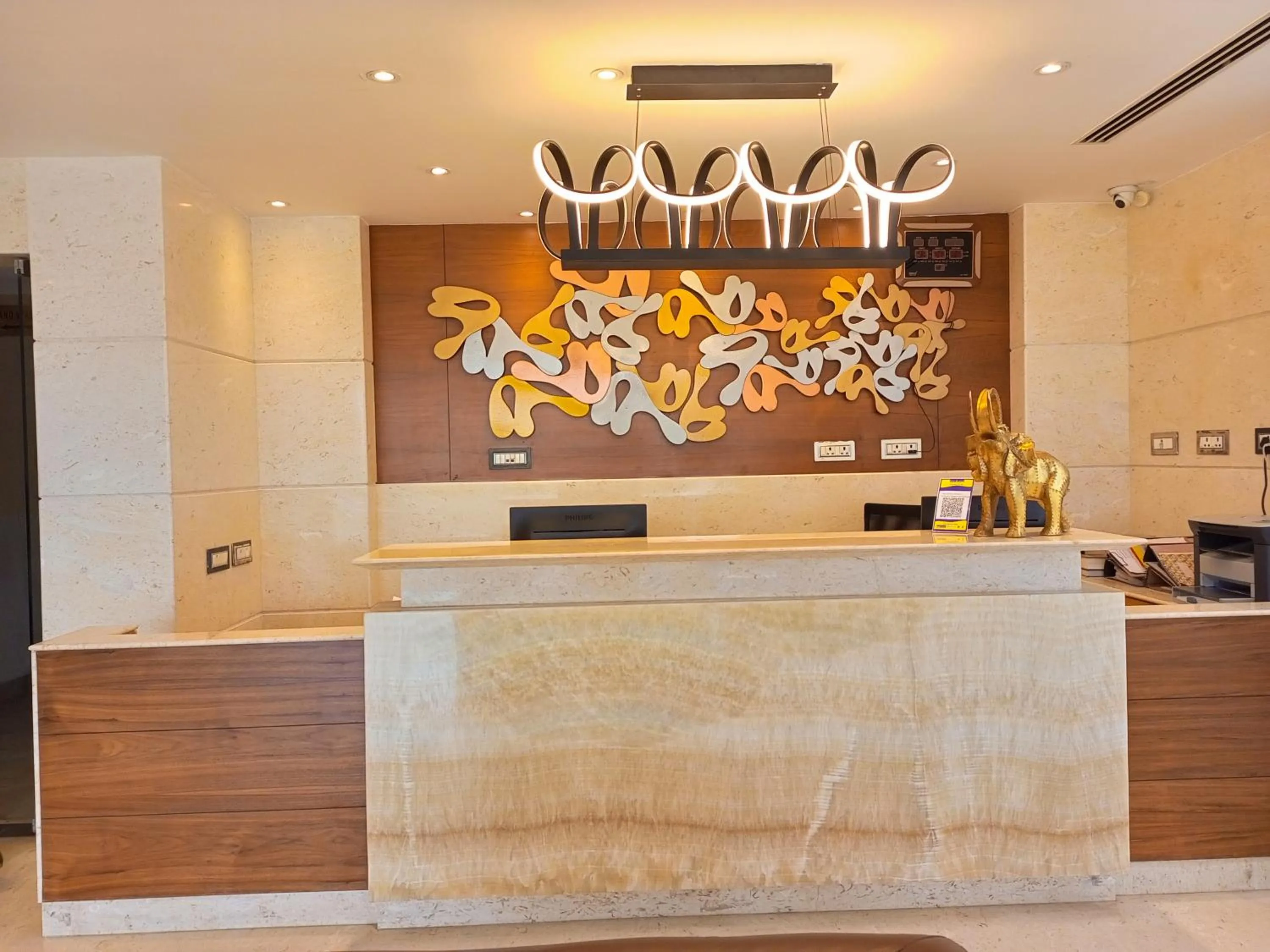 Lobby or reception in Anukulas Residency - Vellore